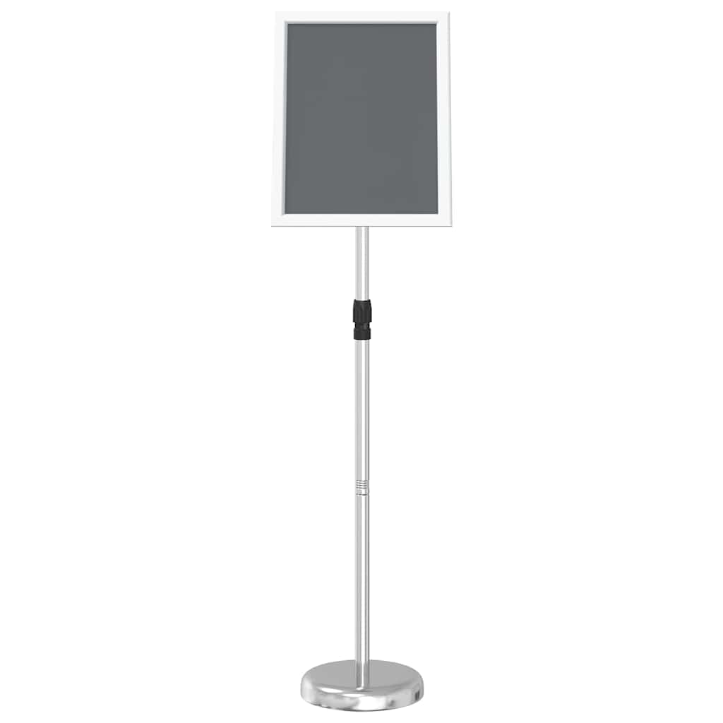 Stalci za sajmove Srebrno 30 x 25 x 128 cm Aluminij
