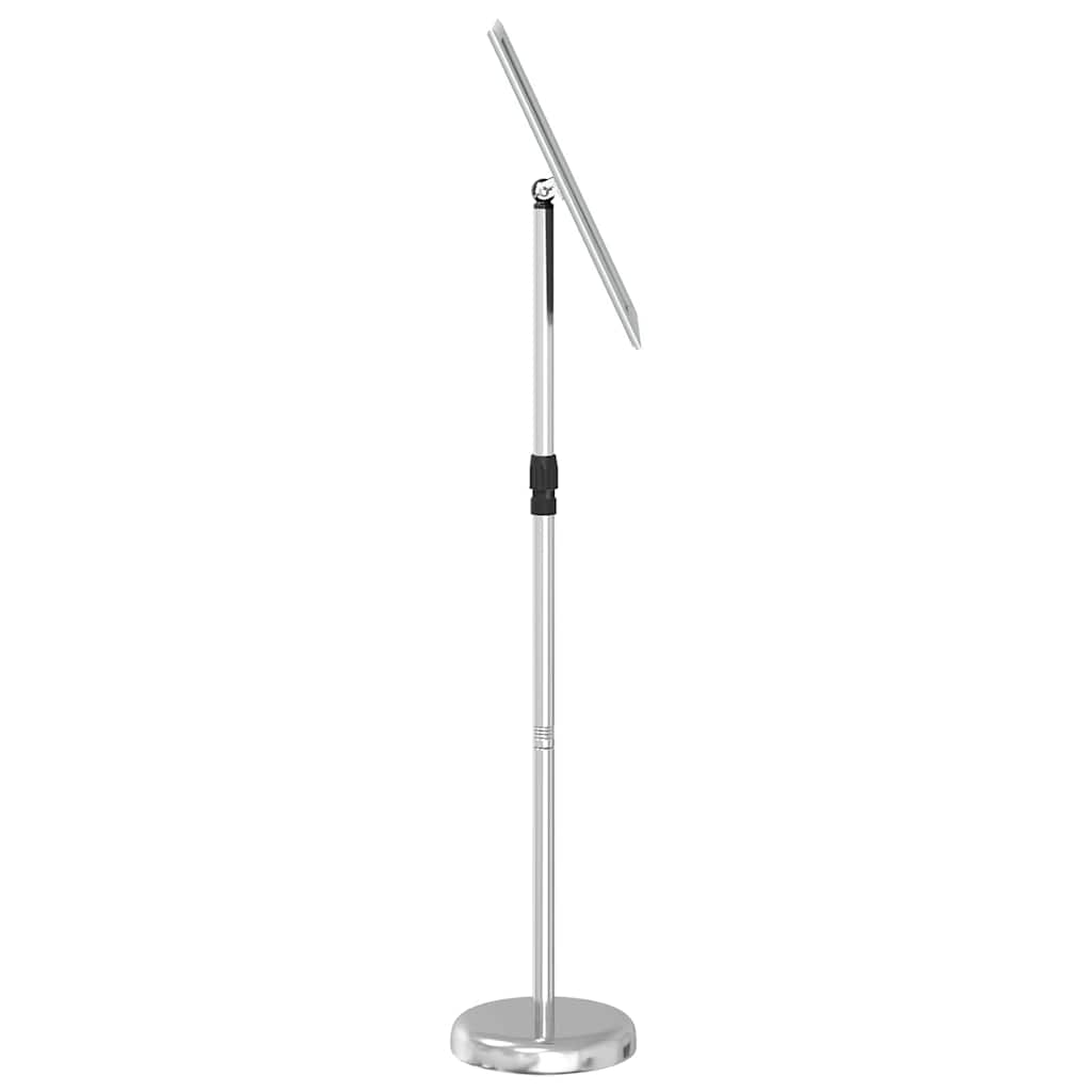 Stalci za sajmove Srebrno 30 x 25 x 128 cm Aluminij