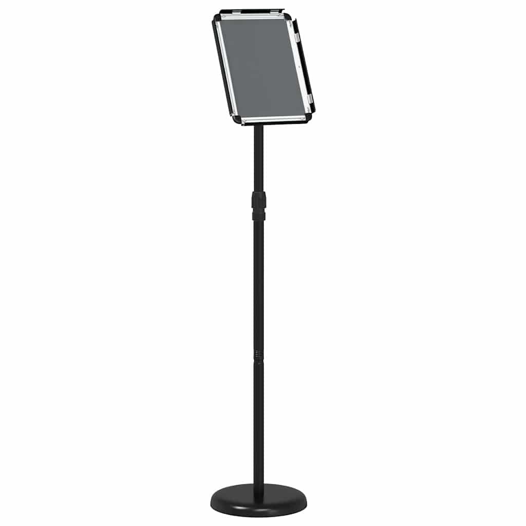 Stalci za sajmove Crna 25 x 25 x 125 cm Aluminij