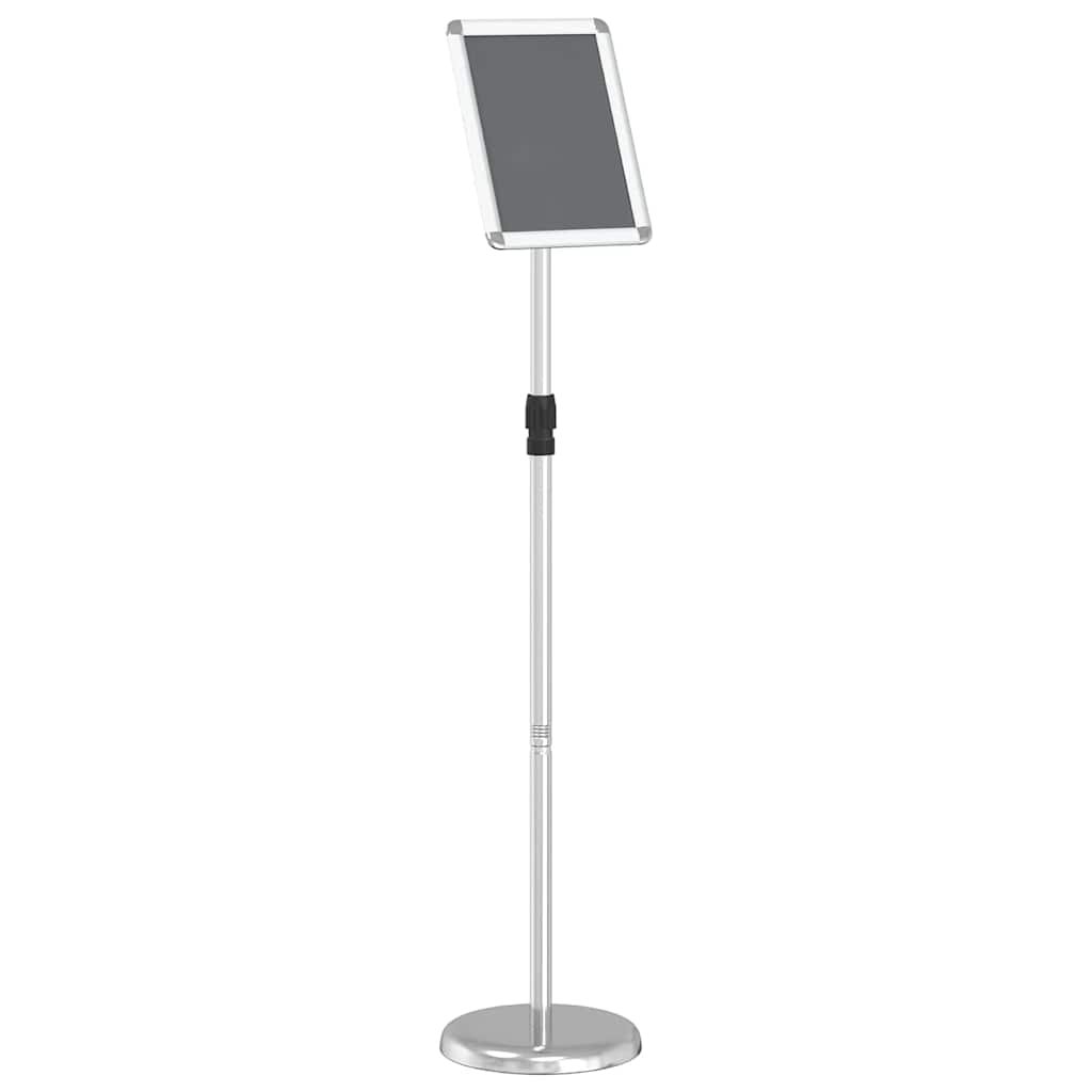 Stalci za sajmove Srebrno 25 x 25 x 125 cm Aluminij