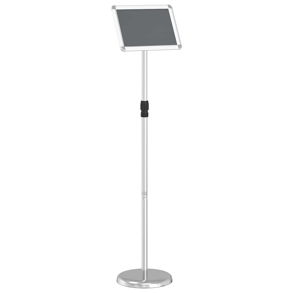 Stalci za sajmove Srebrno 25 x 25 x 125 cm Aluminij
