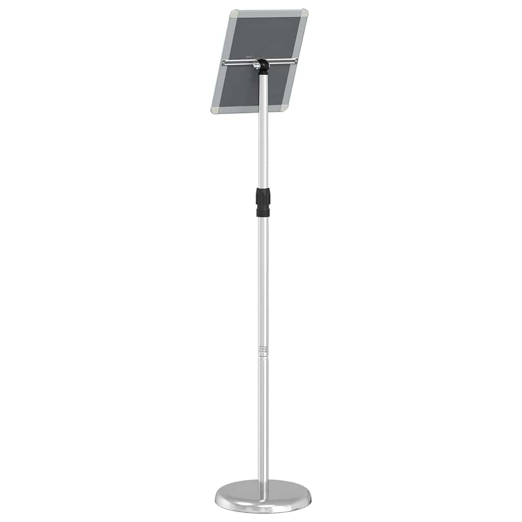 Stalci za sajmove Srebrno 25 x 25 x 125 cm Aluminij