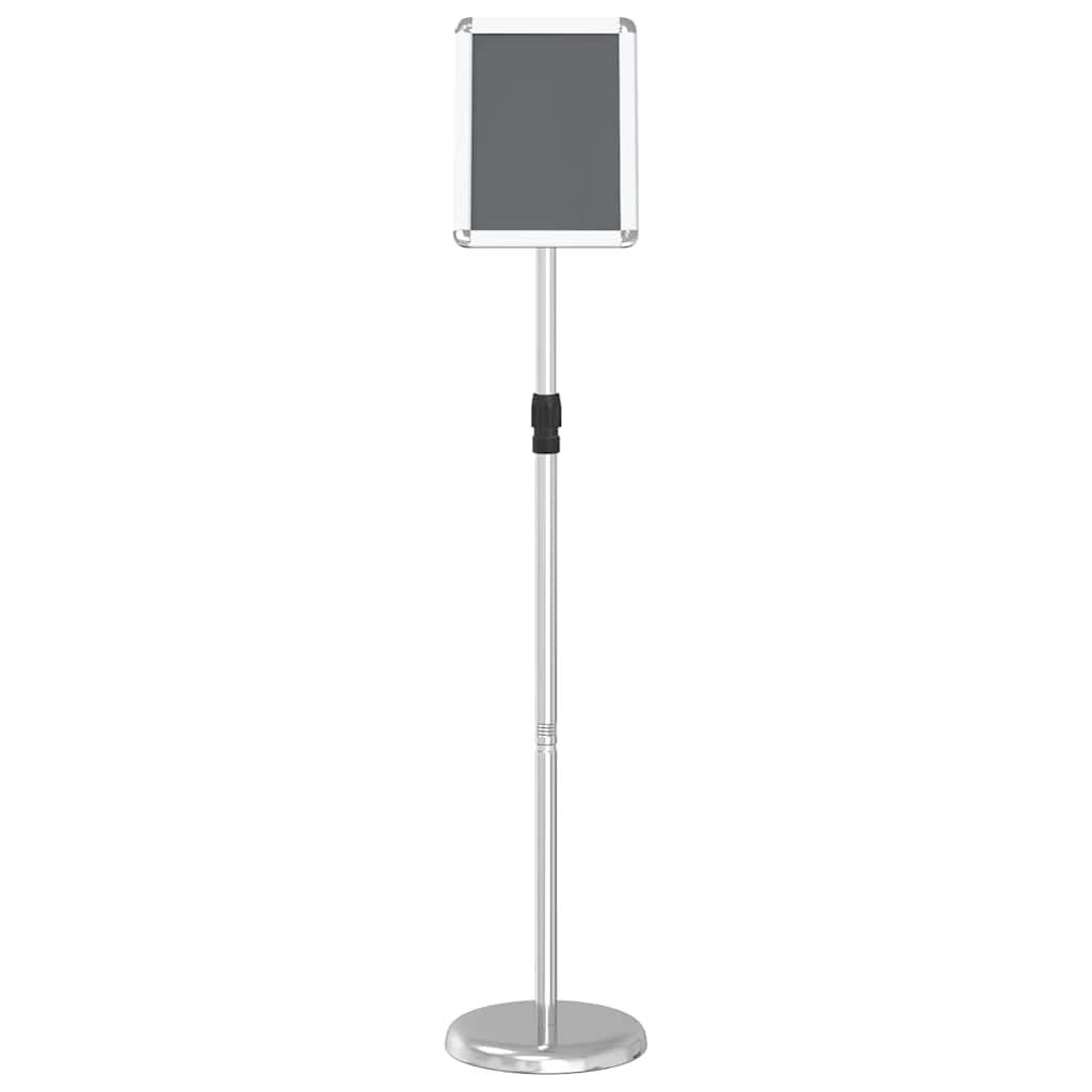 Stalci za sajmove Srebrno 25 x 25 x 125 cm Aluminij