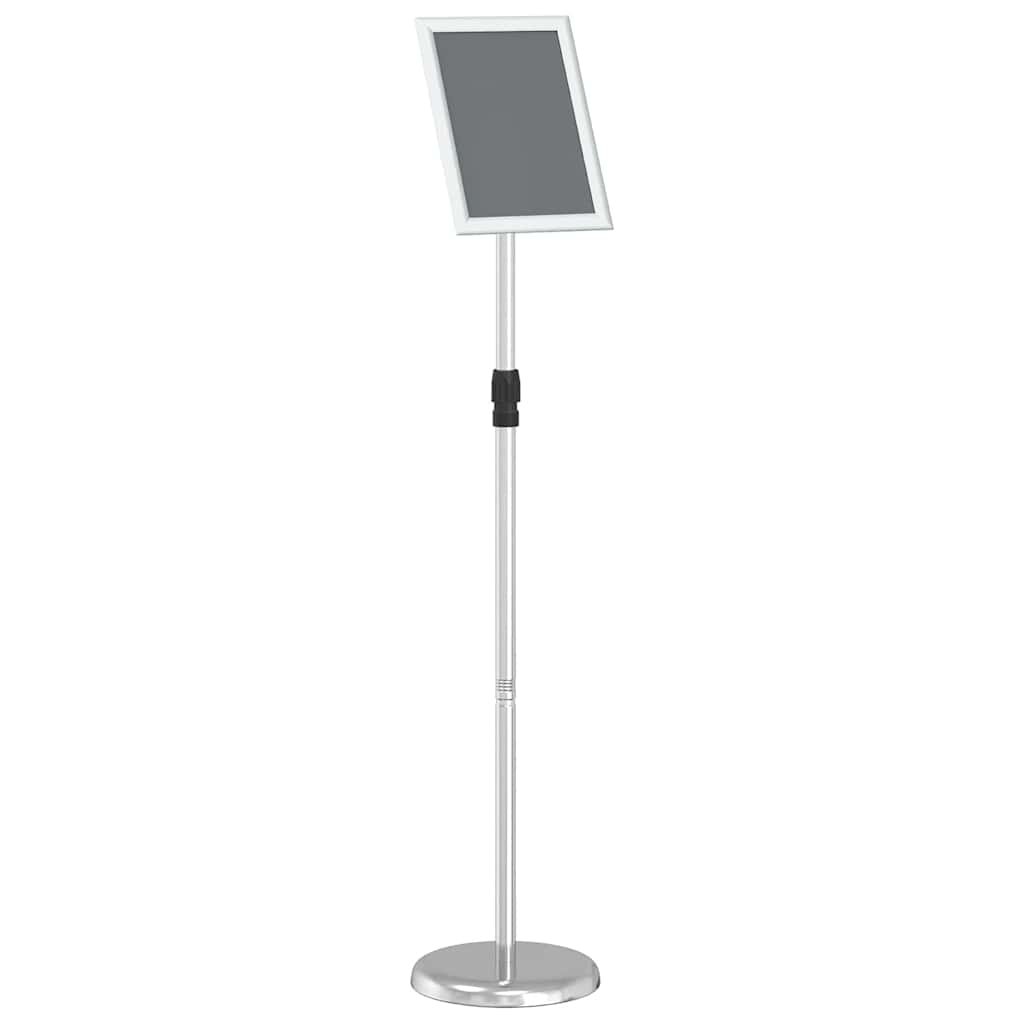 Stalci za sajmove Srebrno 25 x 25 x 125 cm Aluminij