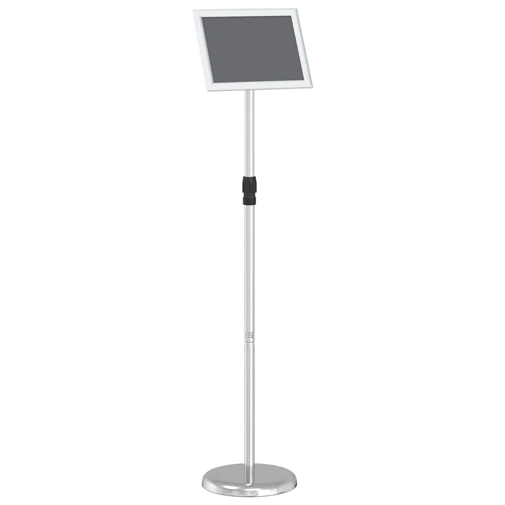 Stalci za sajmove Srebrno 25 x 25 x 125 cm Aluminij