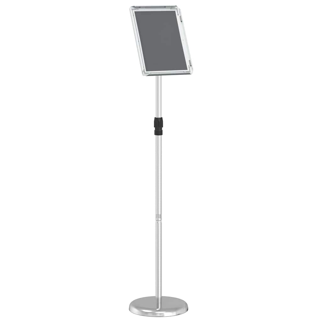 Stalci za sajmove Srebrno 25 x 25 x 125 cm Aluminij
