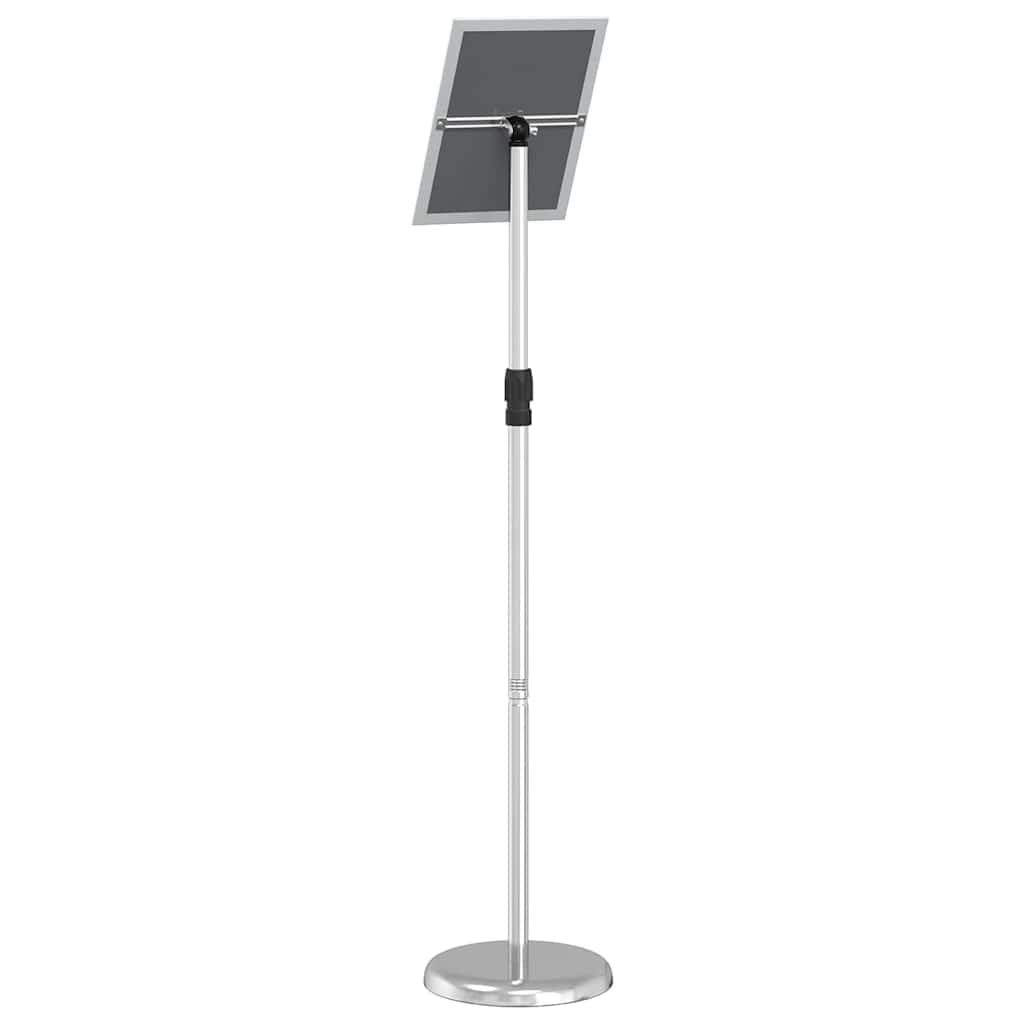 Stalci za sajmove Srebrno 25 x 25 x 125 cm Aluminij