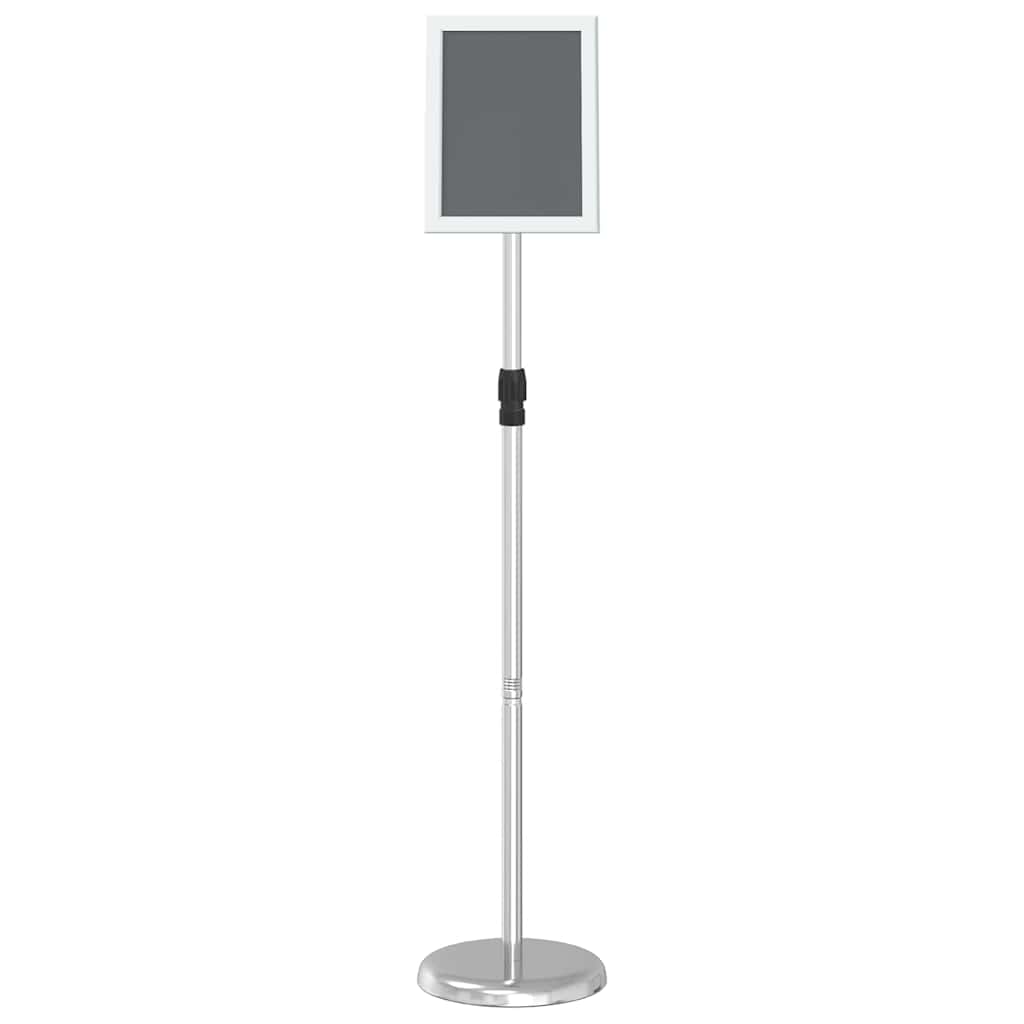 Stalci za sajmove Srebrno 25 x 25 x 125 cm Aluminij