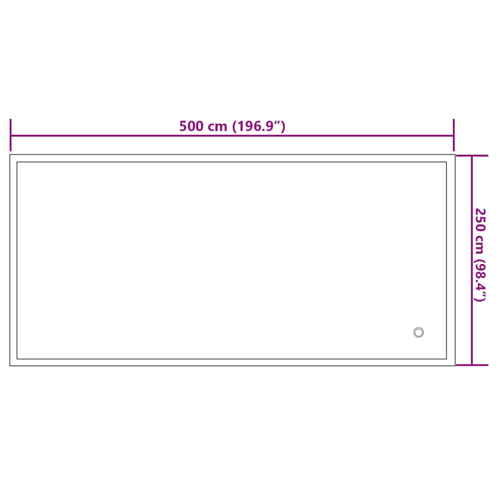Zimski Bazen Jastuk Plava 460 x 230 x 160 cm PVC