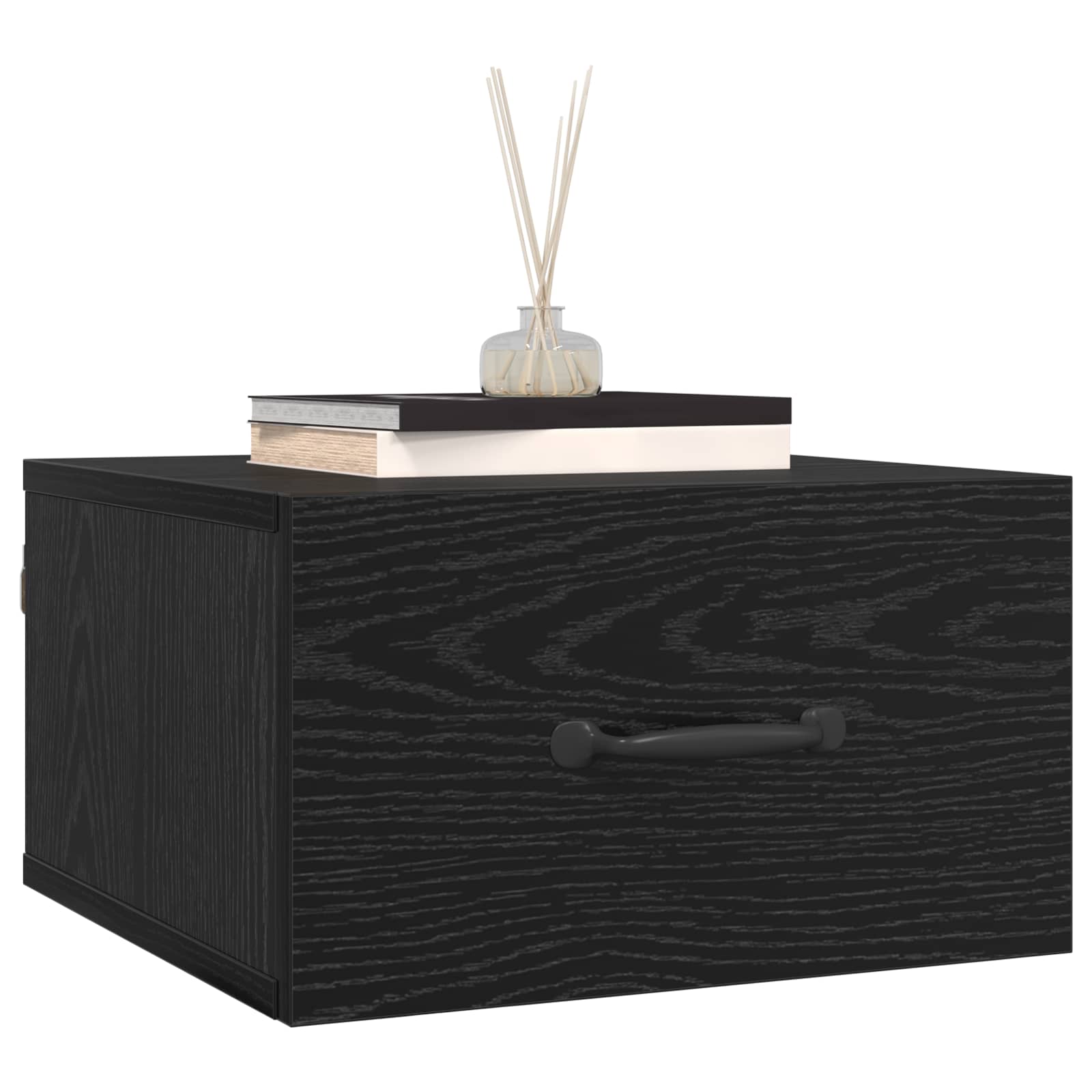 Noćni ormar Crni hrast 35 x 35 x 20 cm Konstruirano drvo