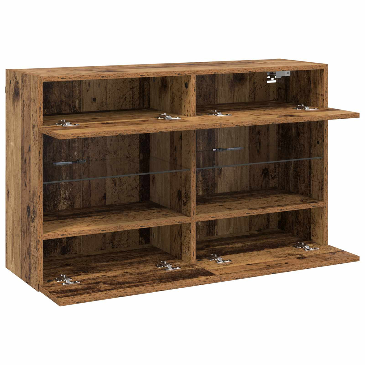 TV zidni ormar Staro drvo 98,5 x 30 x 60,5 cm Konstruirano drvo