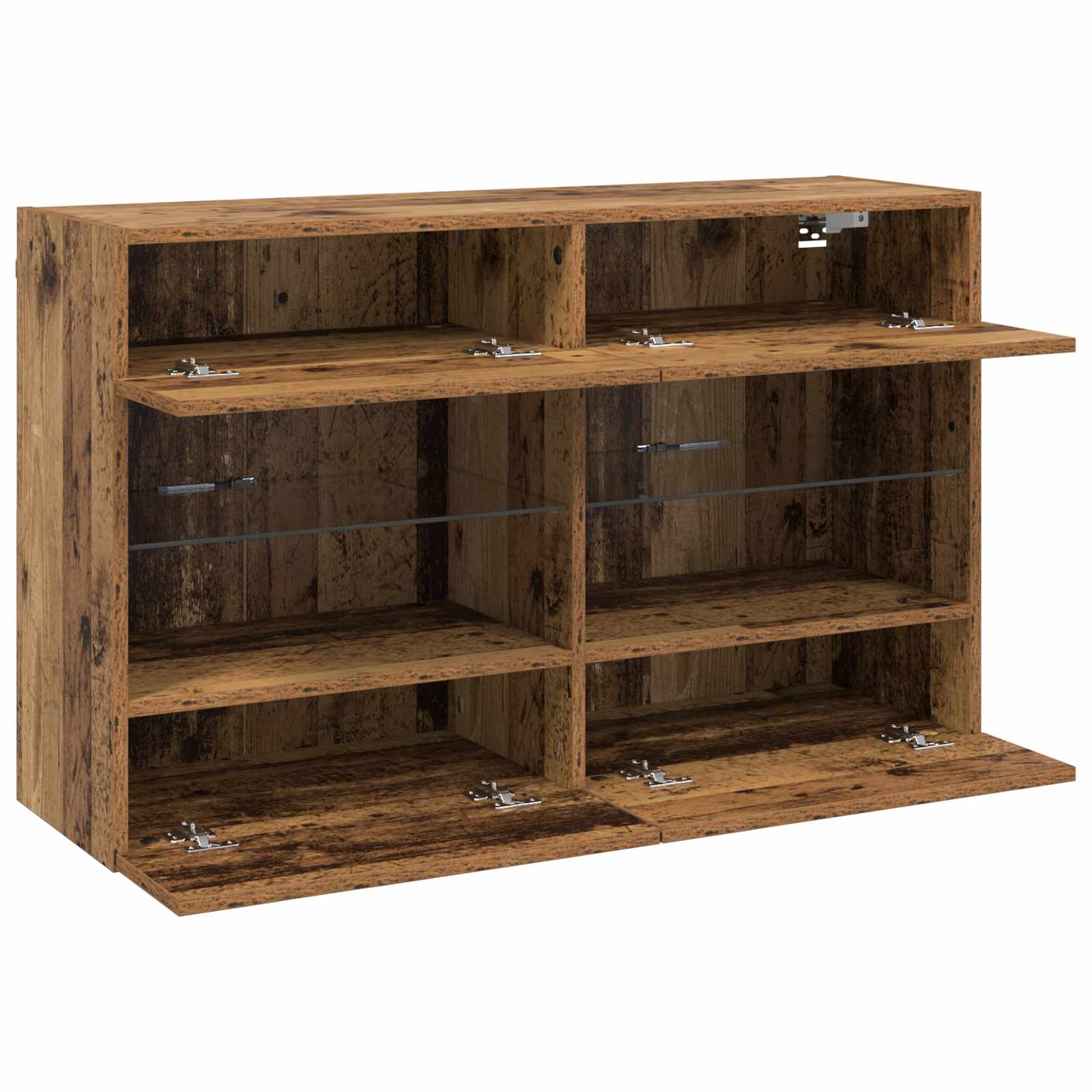 TV zidni ormar Staro drvo 98,5 x 30 x 60,5 cm Konstruirano drvo