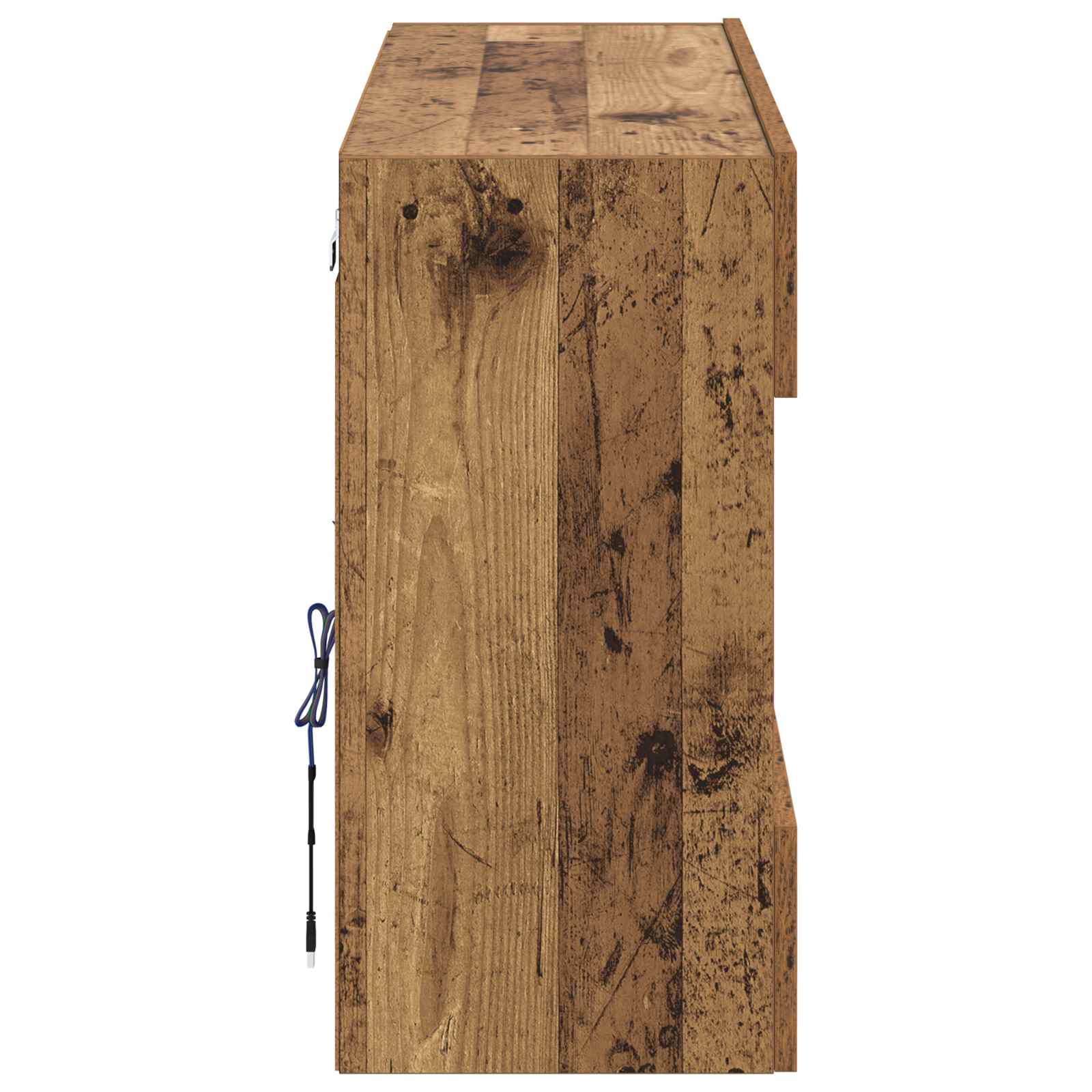 TV zidni ormar Staro drvo 98,5 x 30 x 60,5 cm Konstruirano drvo
