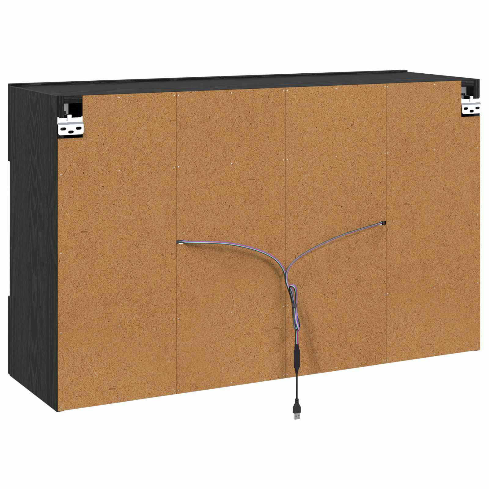 TV zidni ormar Crni hrast 98,5 x 30 x 60,5 cm Konstruirano drvo