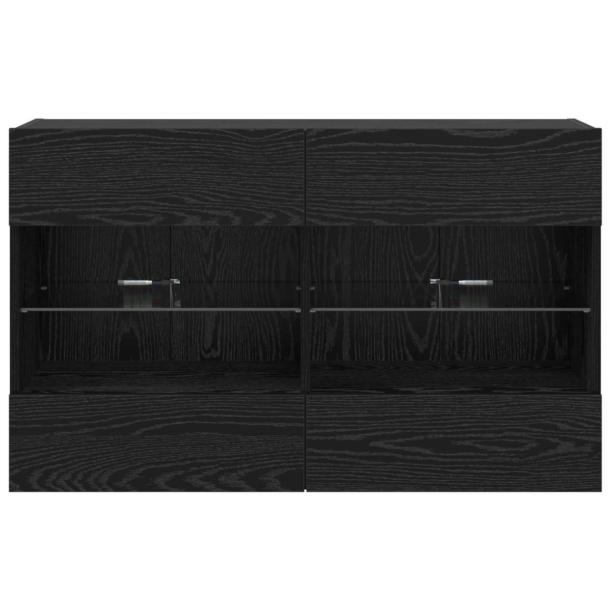 TV zidni ormar Crni hrast 98,5 x 30 x 60,5 cm Konstruirano drvo