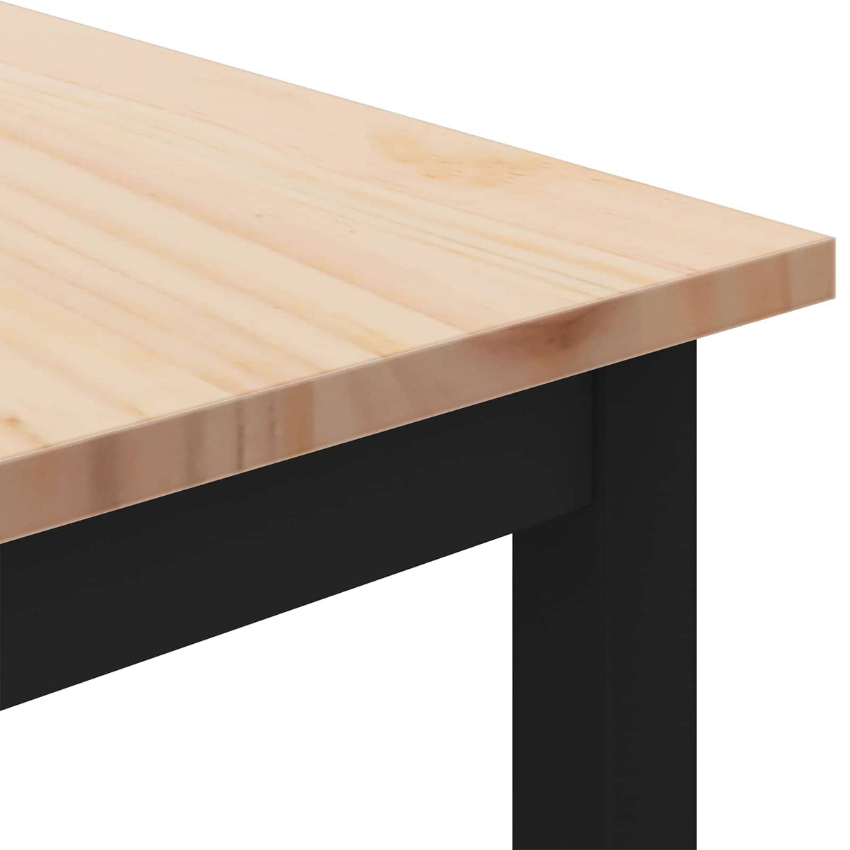 Kava Stol Prirodna 60 x 60 x 36 cm Čvrsto borovo drvo
