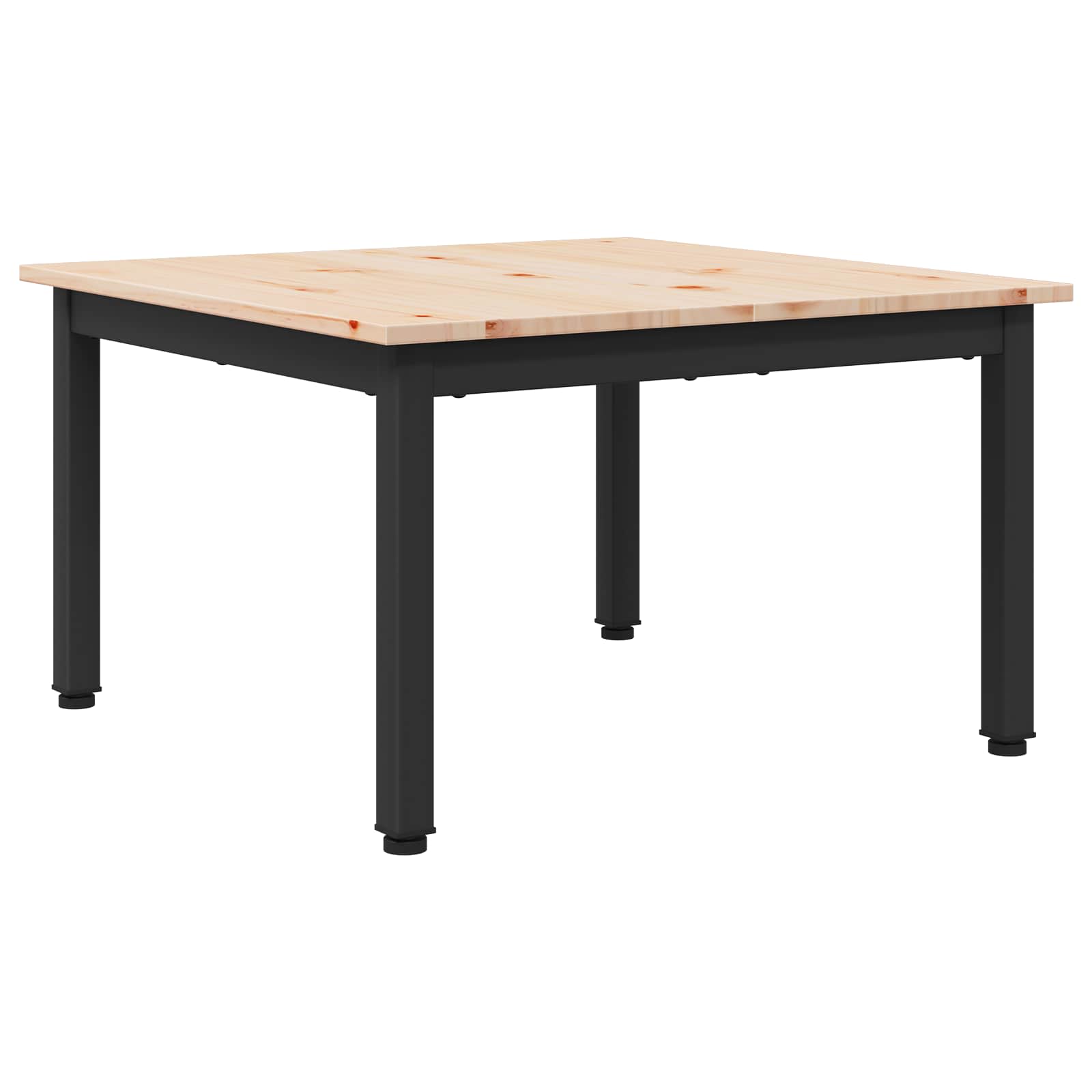 Kava Stol Prirodna 60 x 60 x 36 cm Čvrsto borovo drvo
