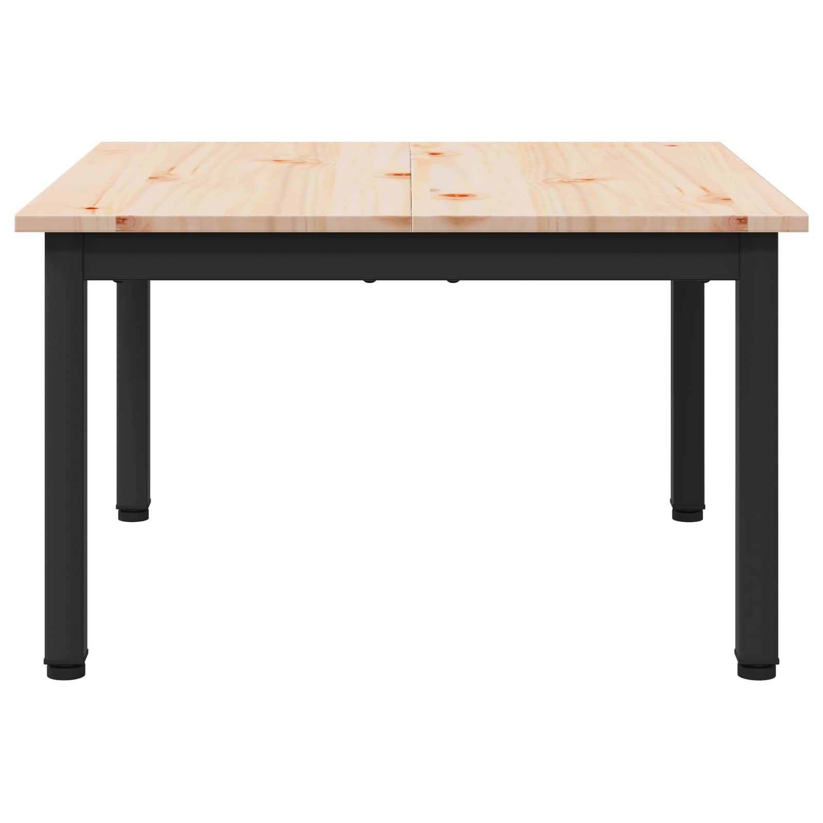 Kava Stol Prirodna 60 x 60 x 36 cm Čvrsto borovo drvo
