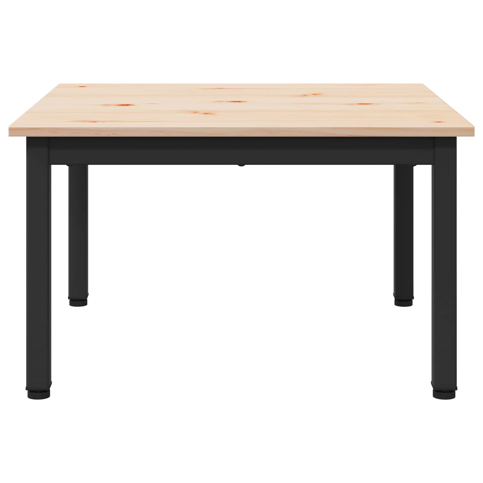 Kava Stol Prirodna 60 x 60 x 36 cm Čvrsto borovo drvo