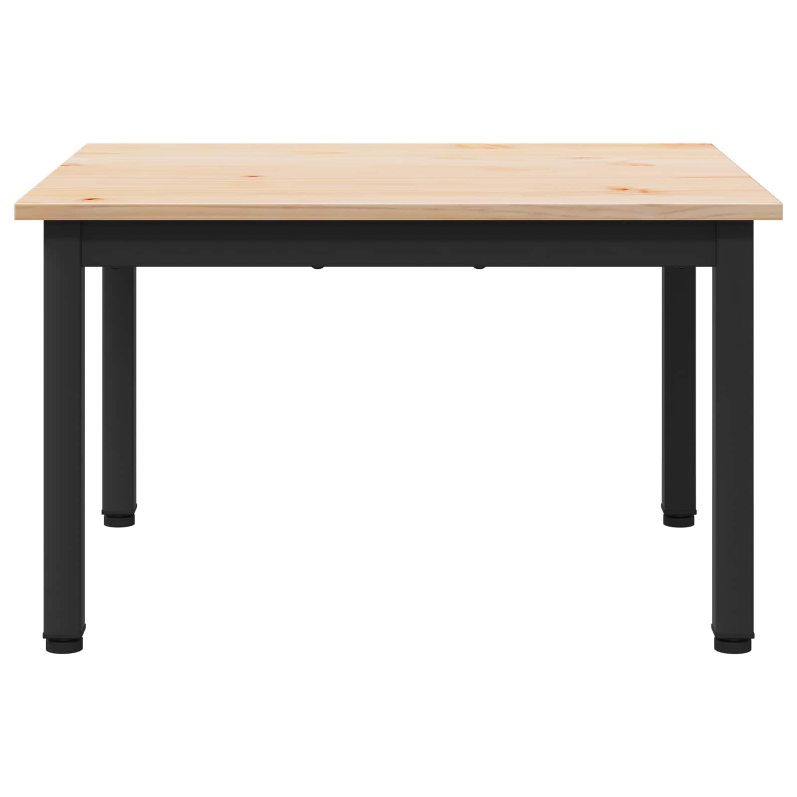 Kava Stol Prirodna 60 x 50 x 36 cm Čvrsto borovo drvo