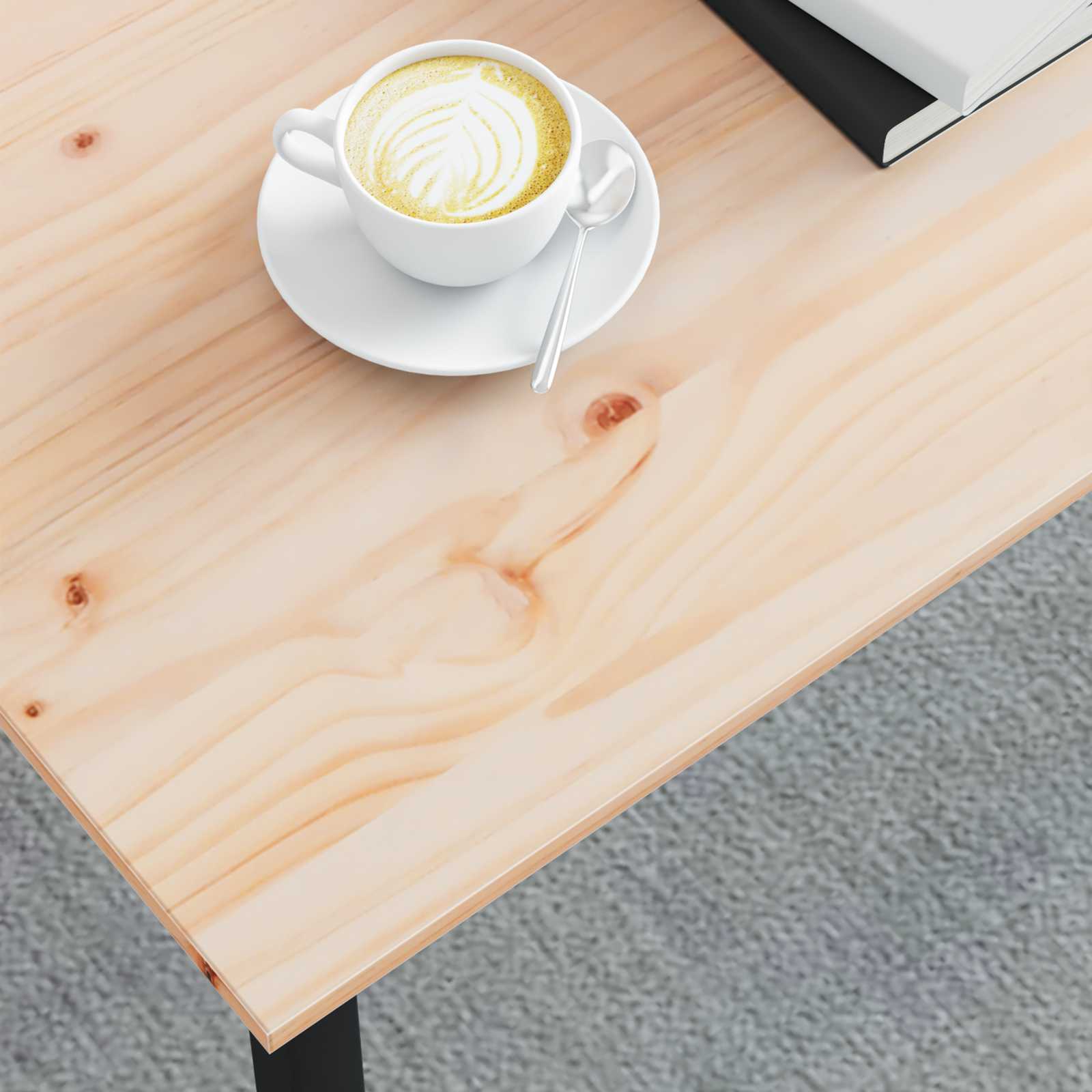 Kava Stol Prirodna 70 x 50 x 36 cm Čvrsto borovo drvo