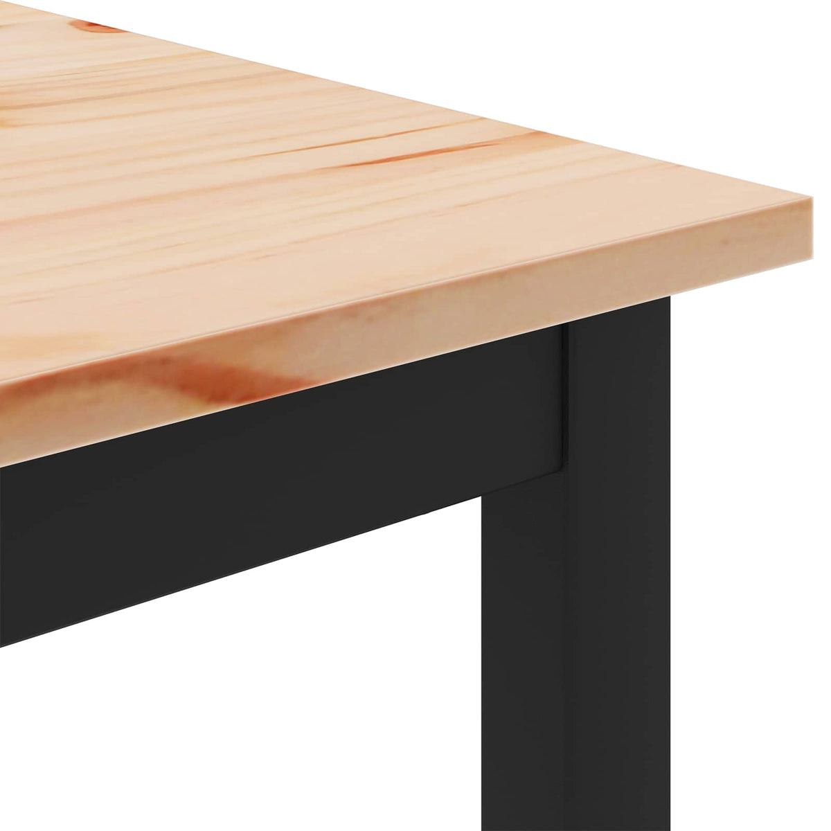 Kava Stol Prirodna 80 x 80 x 45 cm Čvrsto borovo drvo
