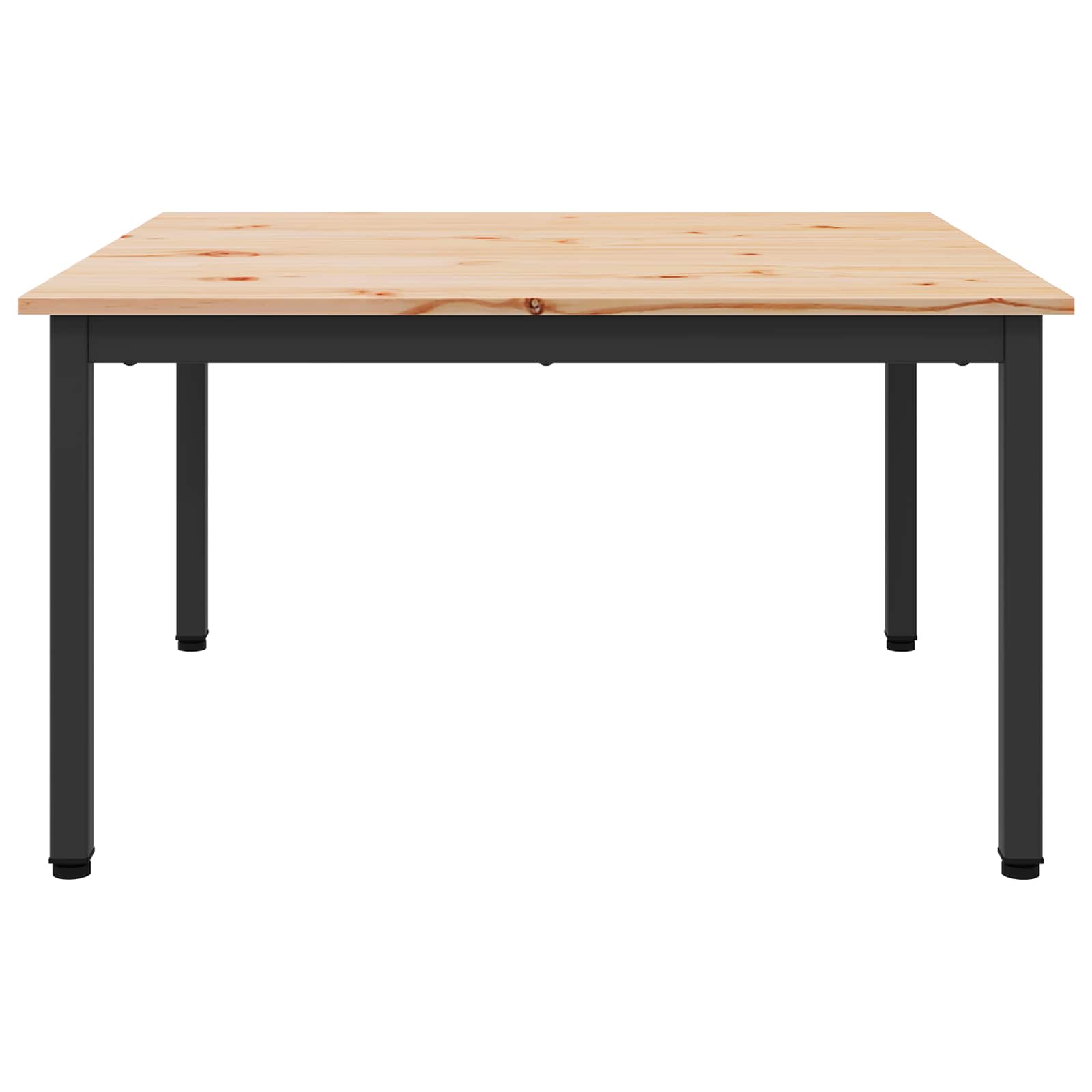Kava Stol Prirodna 80 x 80 x 45 cm Čvrsto borovo drvo