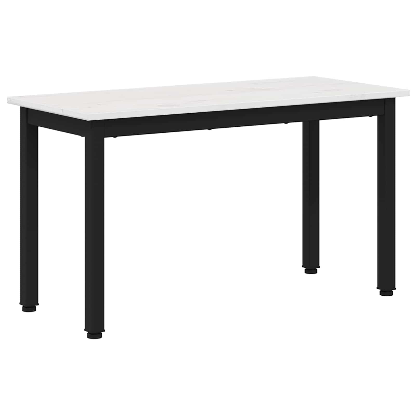 klupa Bijelo 80 x 35 x 45 cm Čvrsto borovo drvo