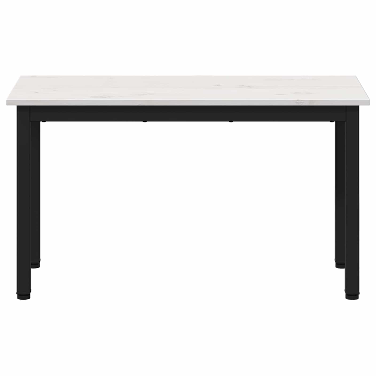 klupa Bijelo 80 x 35 x 45 cm Čvrsto borovo drvo