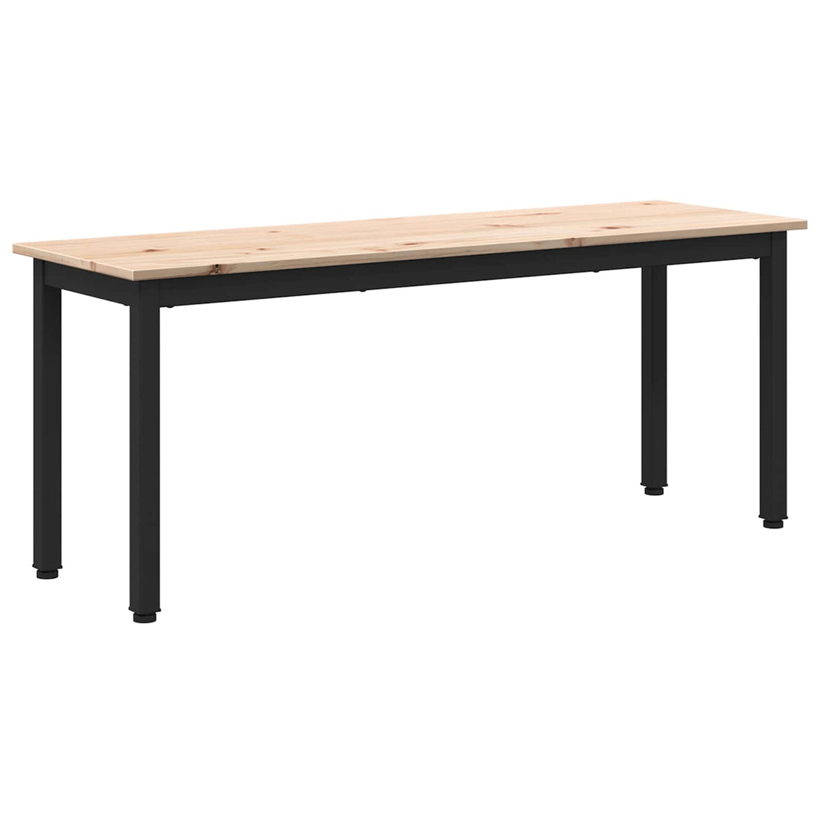 klupa Prirodna Čvrsto borovo drvo 110 x 35 x 45 cm