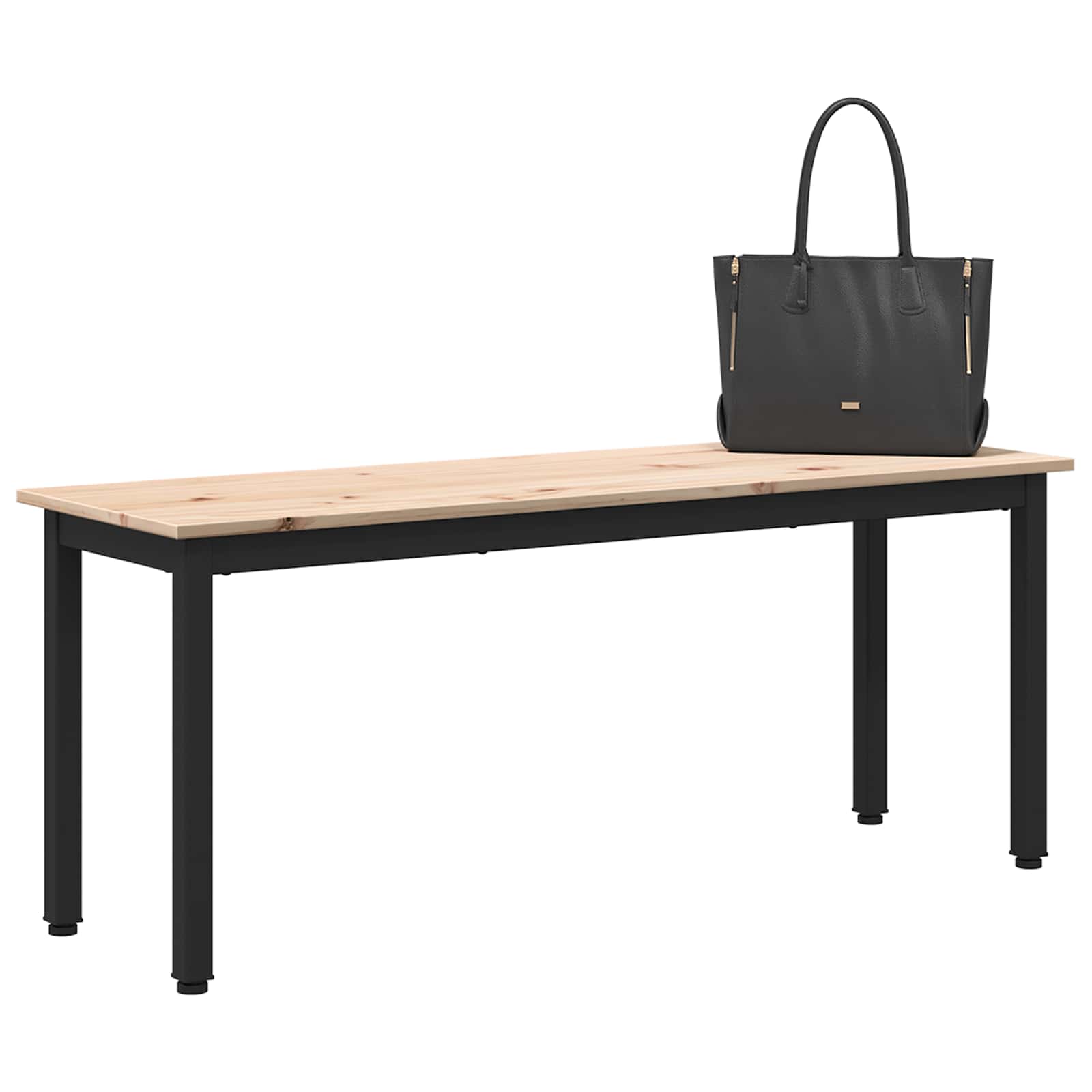 klupa Prirodna 110 x 35 x 45 cm Čvrsto borovo drvo