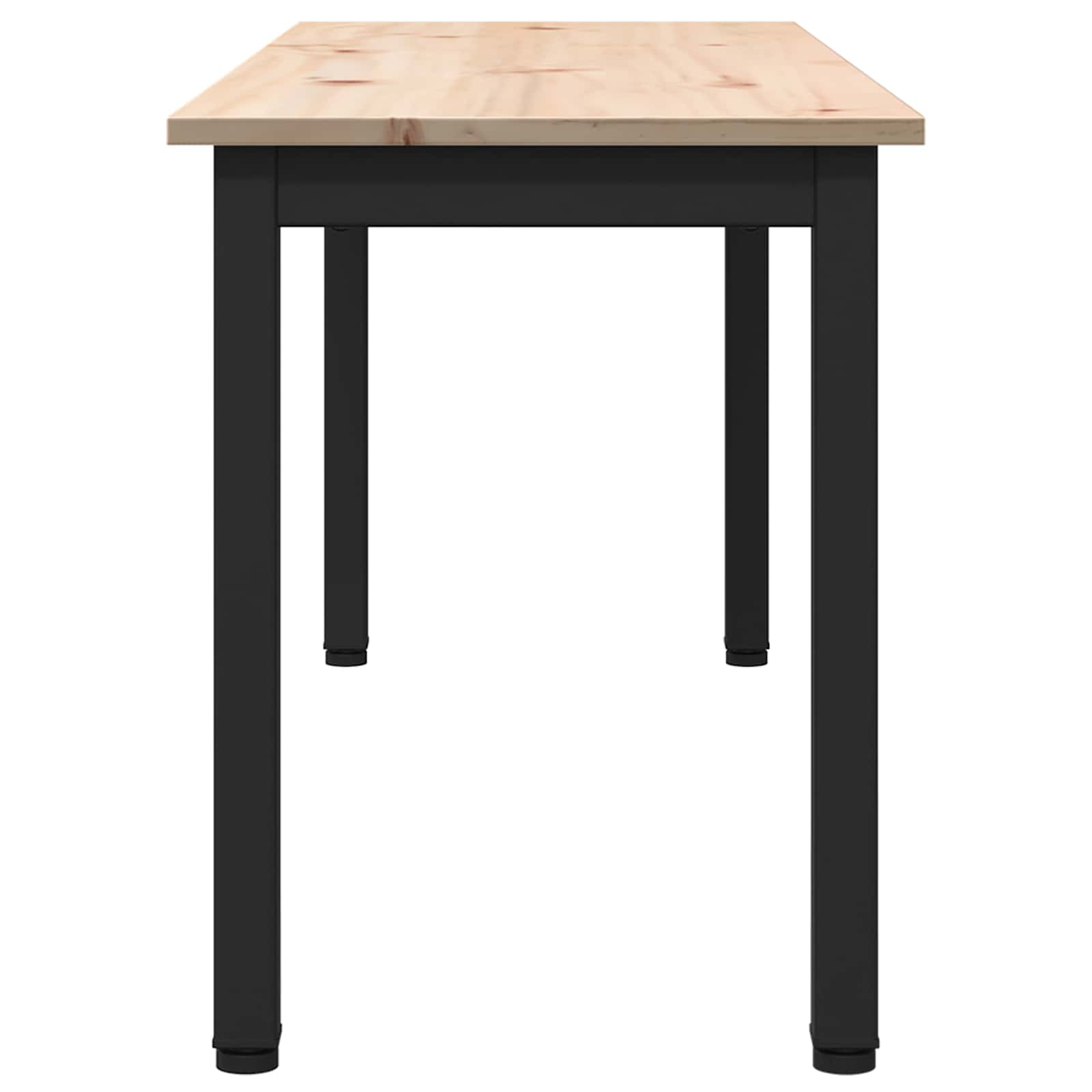 klupa Prirodna 110 x 35 x 45 cm Čvrsto borovo drvo