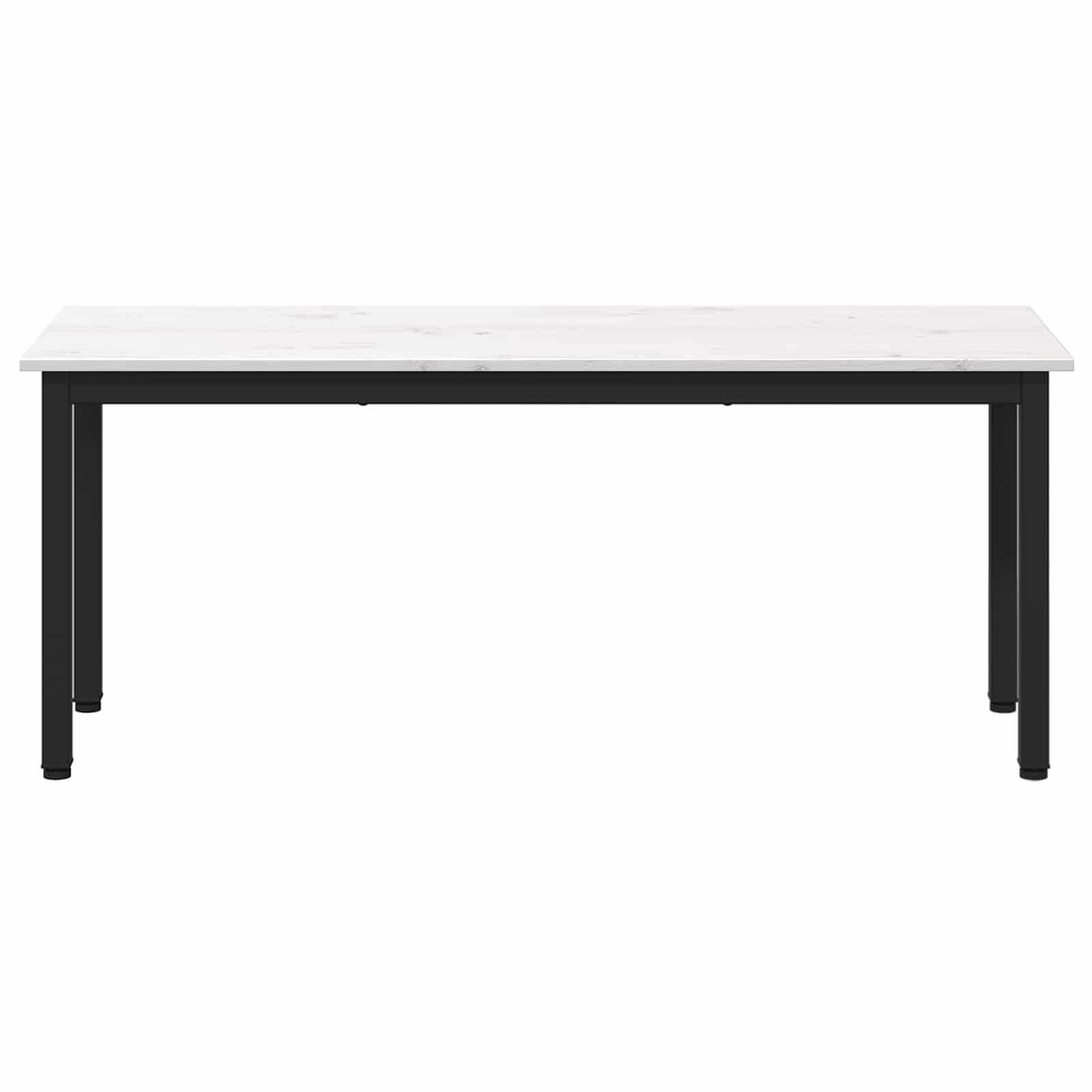 klupa Bijelo 110 x 35 x 45 cm Čvrsto borovo drvo