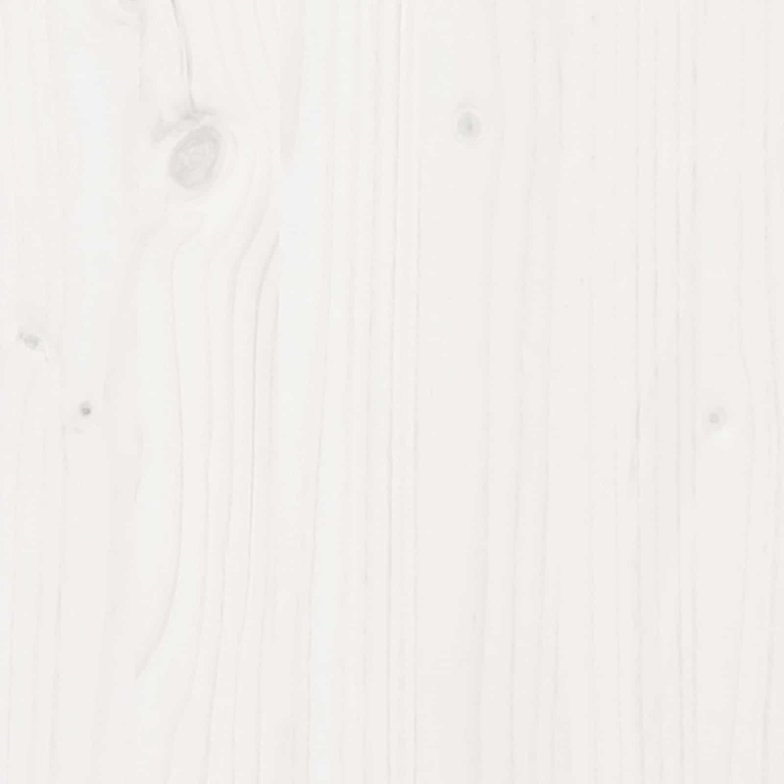 klupa Bijelo 160 x 35 x 45 cm Čvrsto borovo drvo