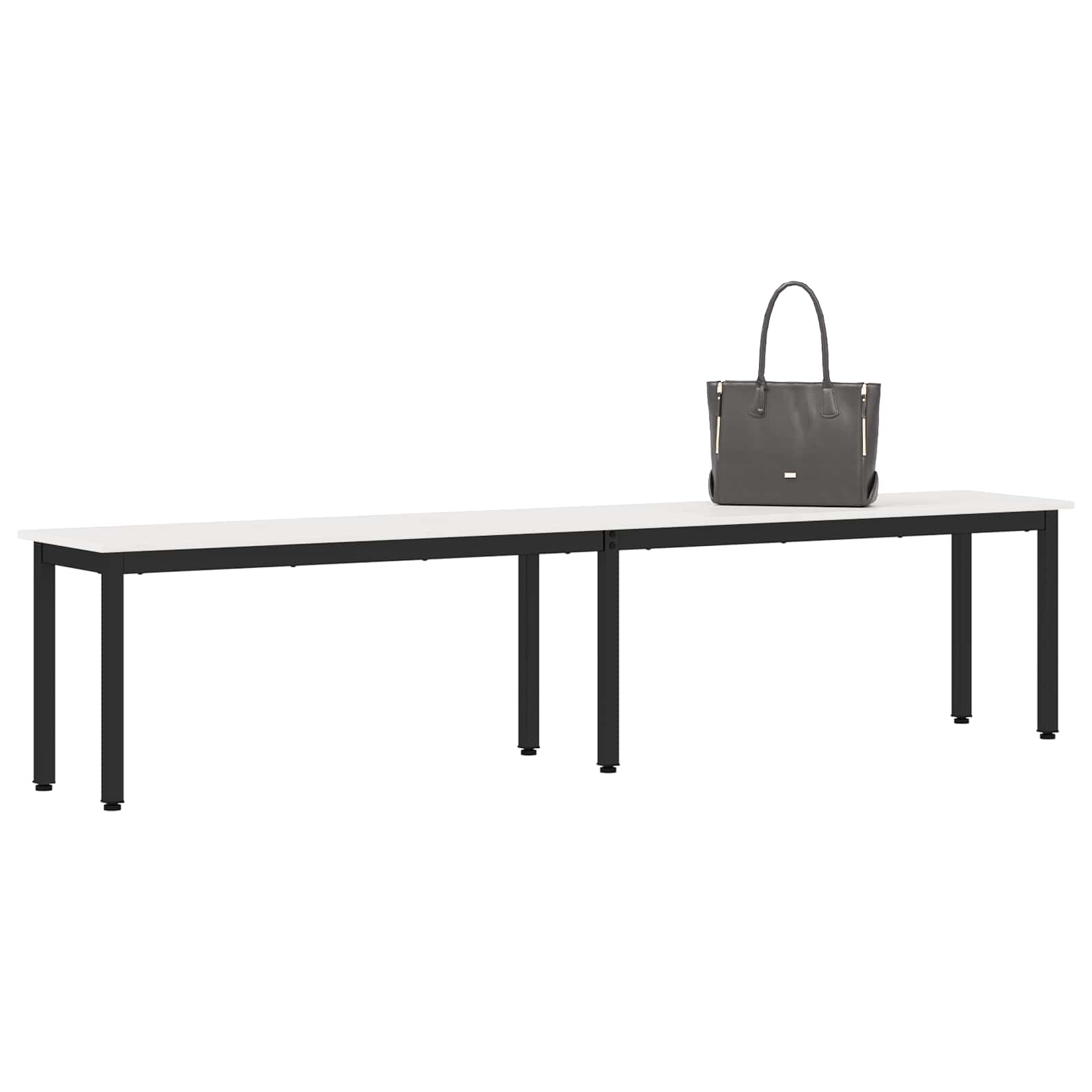 klupa Bijelo 200 x 35 x 45 cm Čvrsto borovo drvo