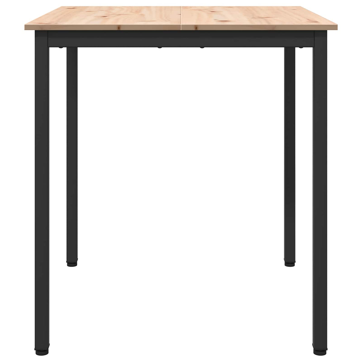 Stol za objedovanje Prirodna 70 x 70 x 75 cm Čvrsto borovo drvo