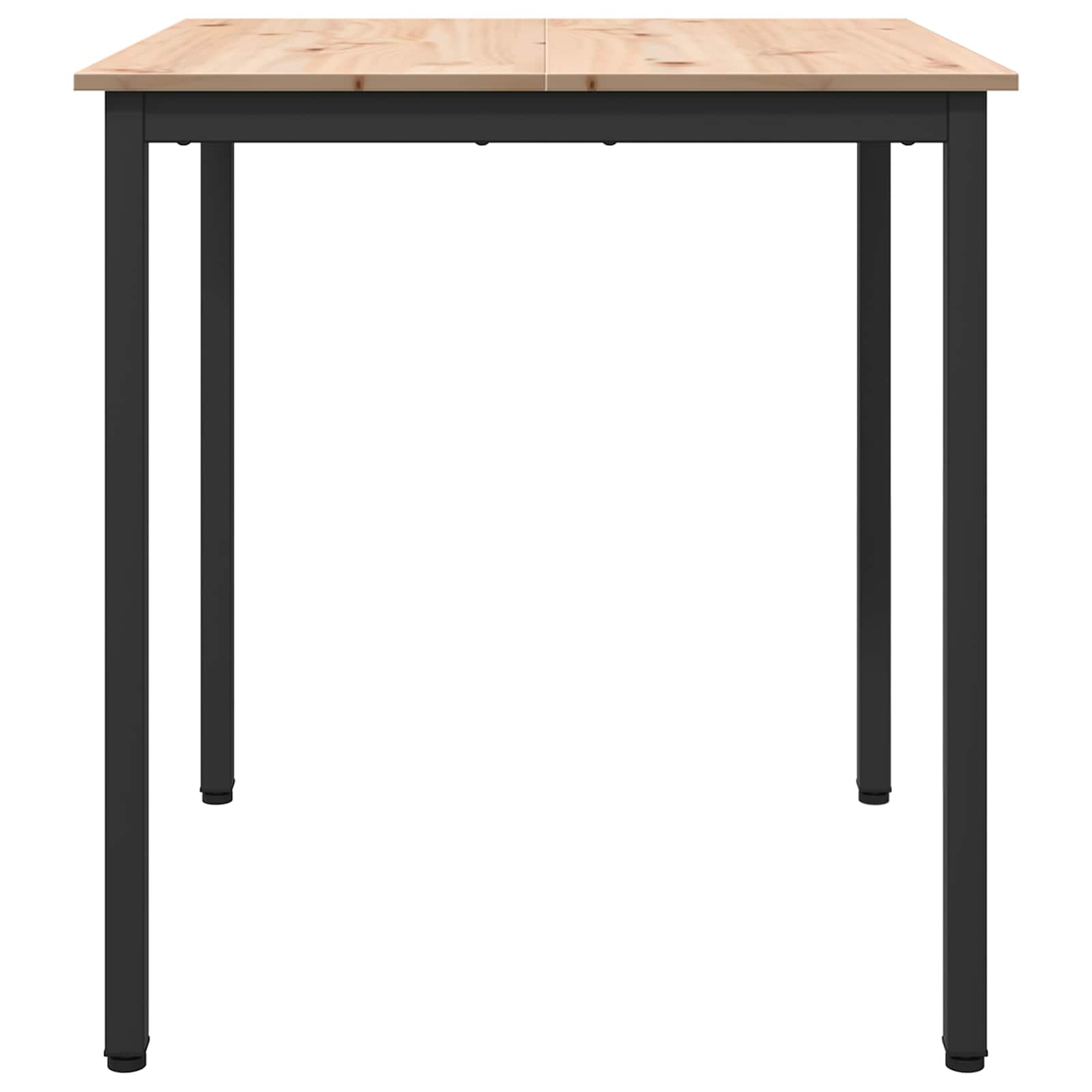Stol za objedovanje Prirodna 70 x 70 x 75 cm Čvrsto borovo drvo