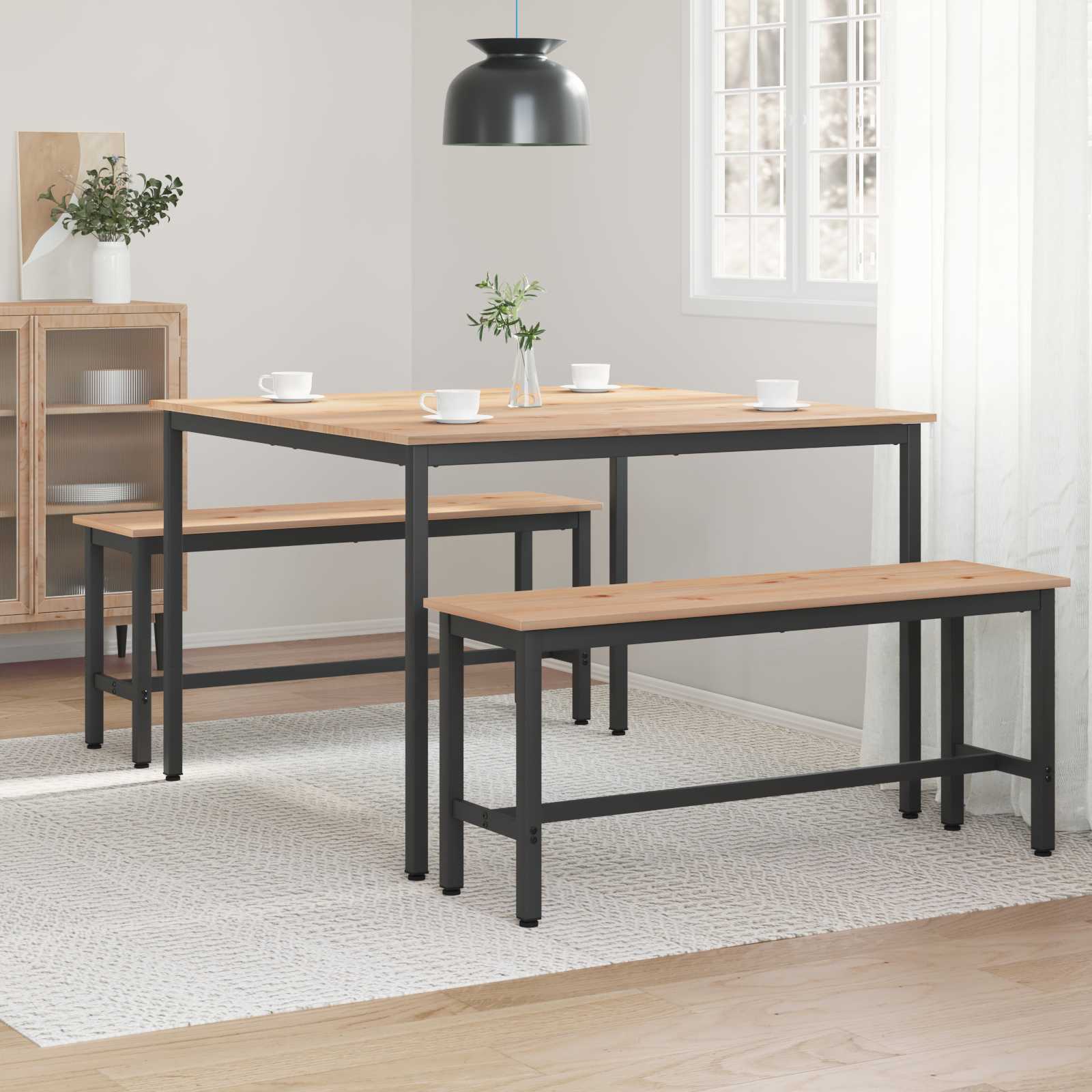 Stol za objedovanje Prirodna 110 x 110 x 75 cm