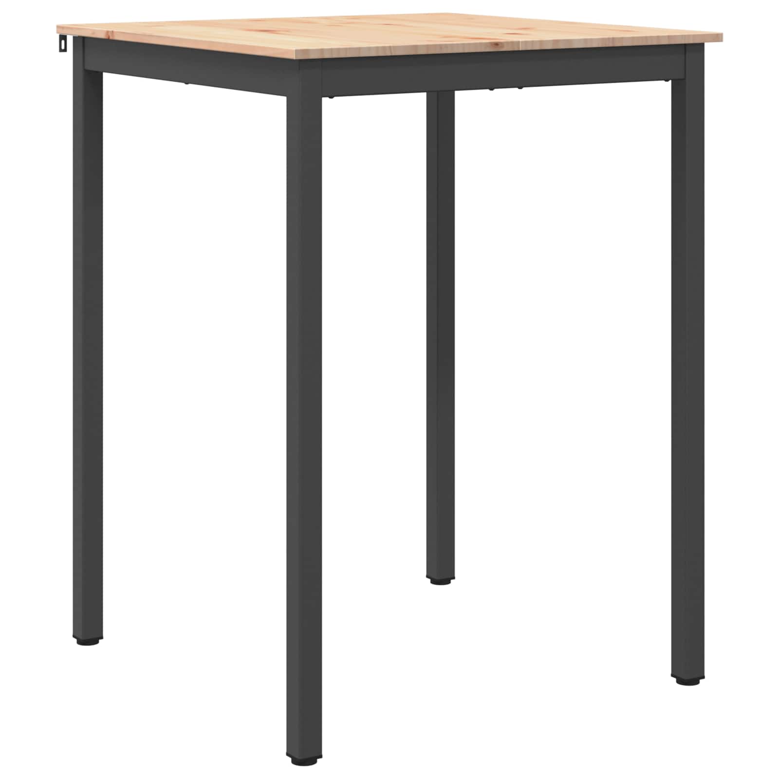 Stol za bar Prirodna 80 x 80 x 105 cm Čvrsto borovo drvo