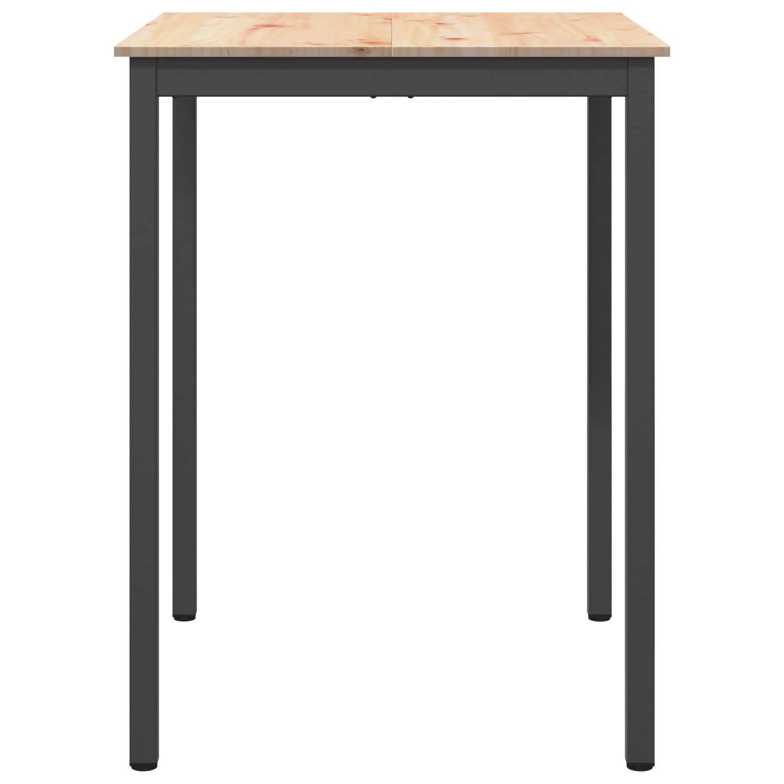 Stol za bar Prirodna 80 x 80 x 105 cm Čvrsto borovo drvo