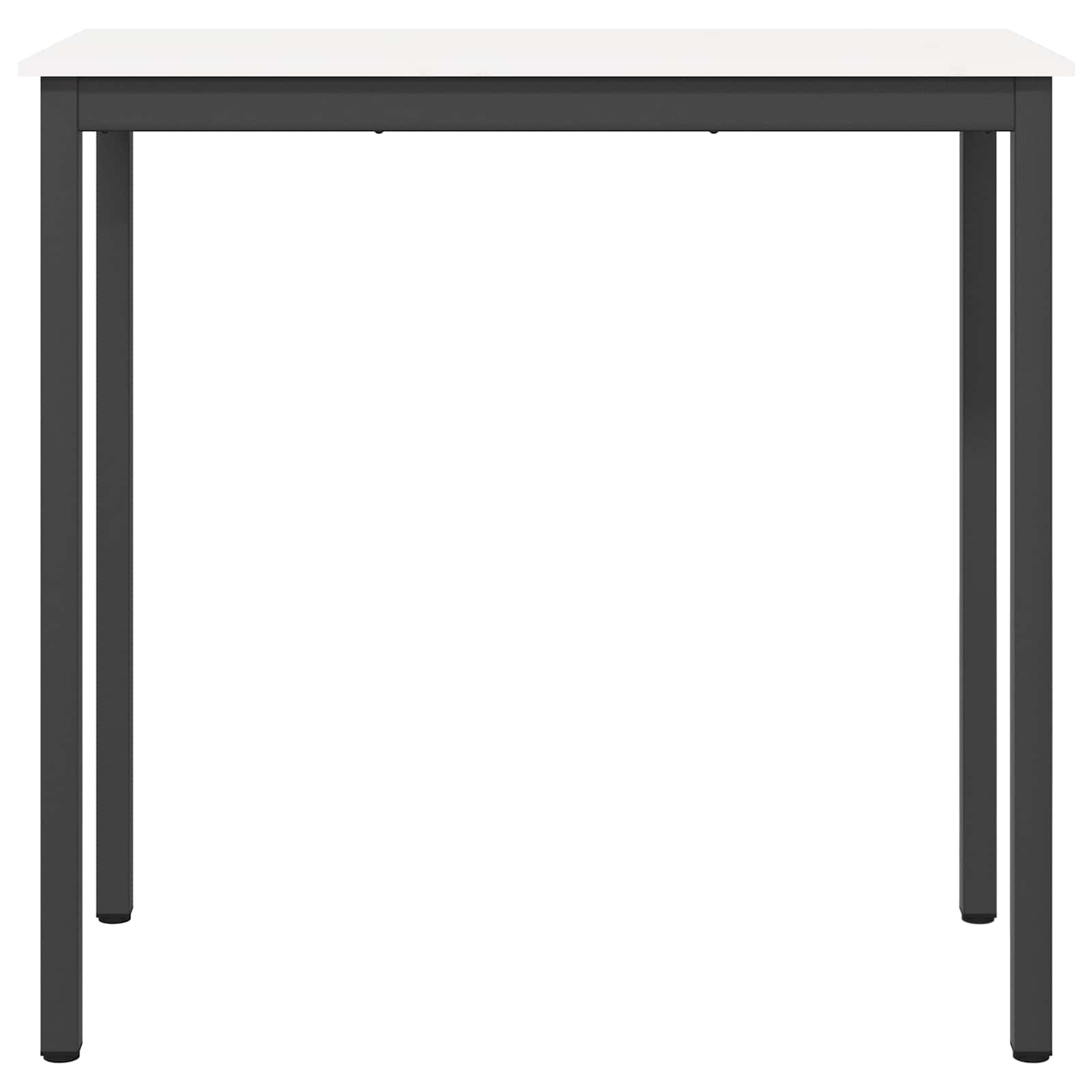 Stol za bar Bijelo 110 x 55 x 105 cm Čvrsto borovo drvo