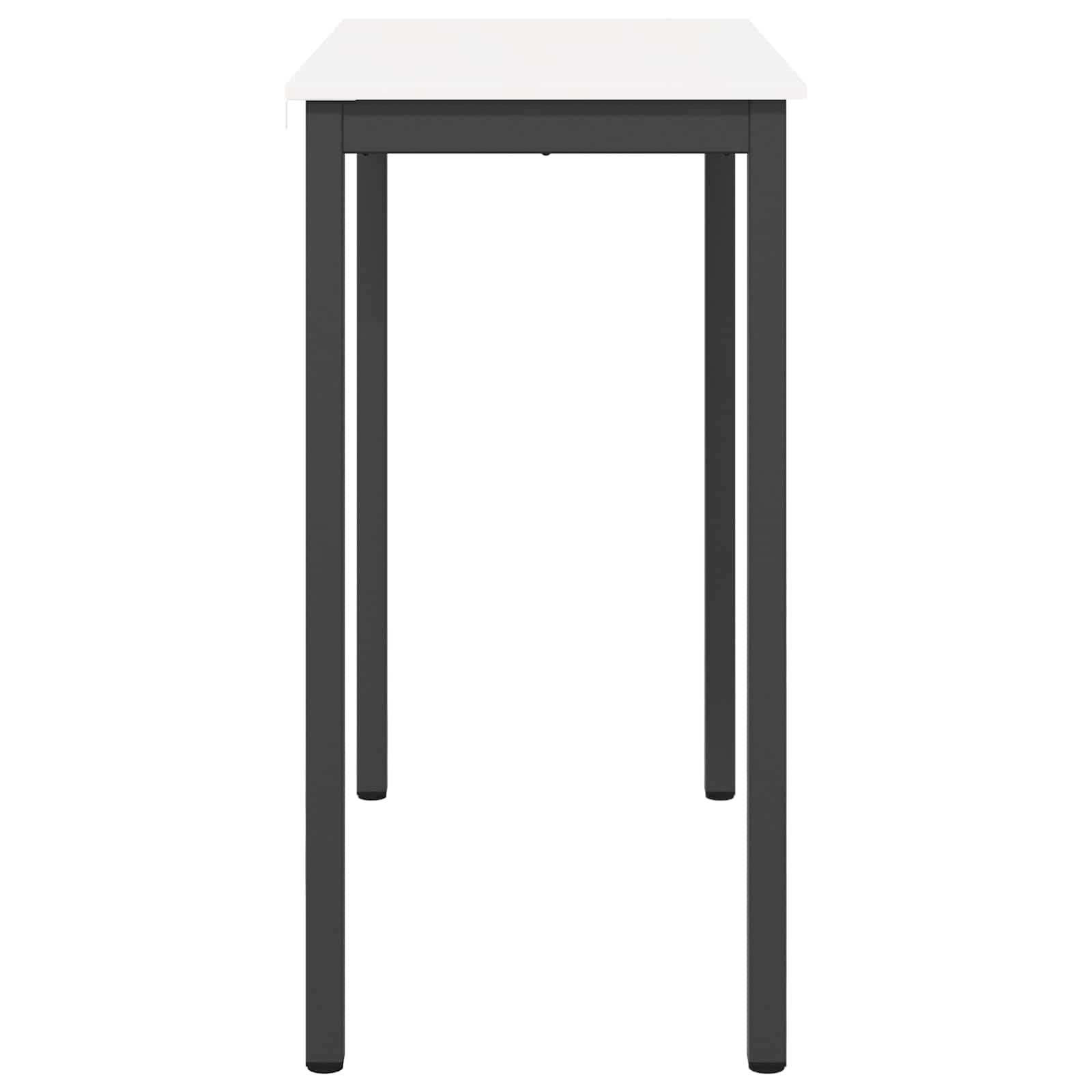 Stol za bar Bijelo 110 x 55 x 105 cm Čvrsto borovo drvo