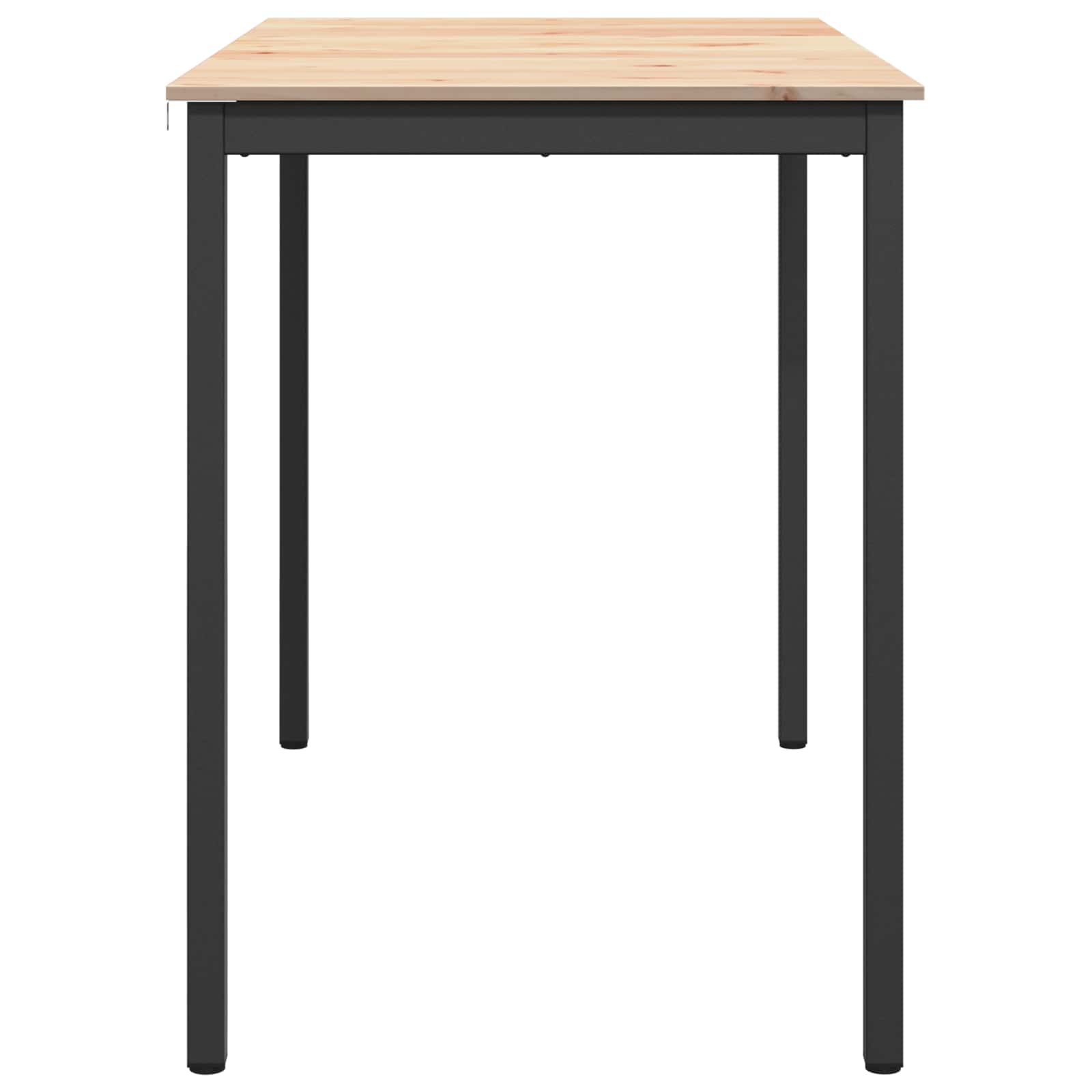 Stol za bar Prirodna 140 x 80 x 105 cm Čvrsto borovo drvo