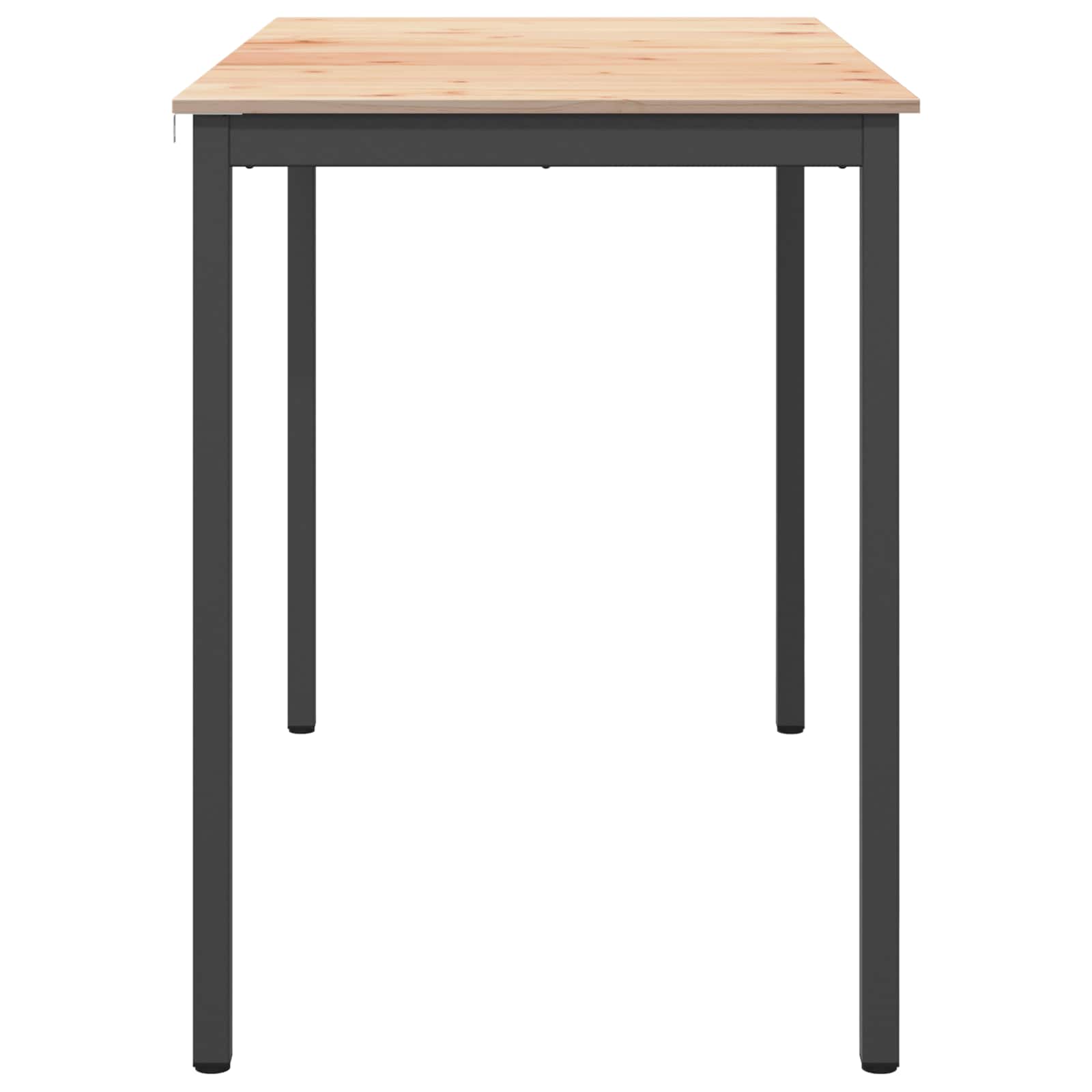 Stol za bar Prirodna 150 x 80 x 105 cm Čvrsto borovo drvo