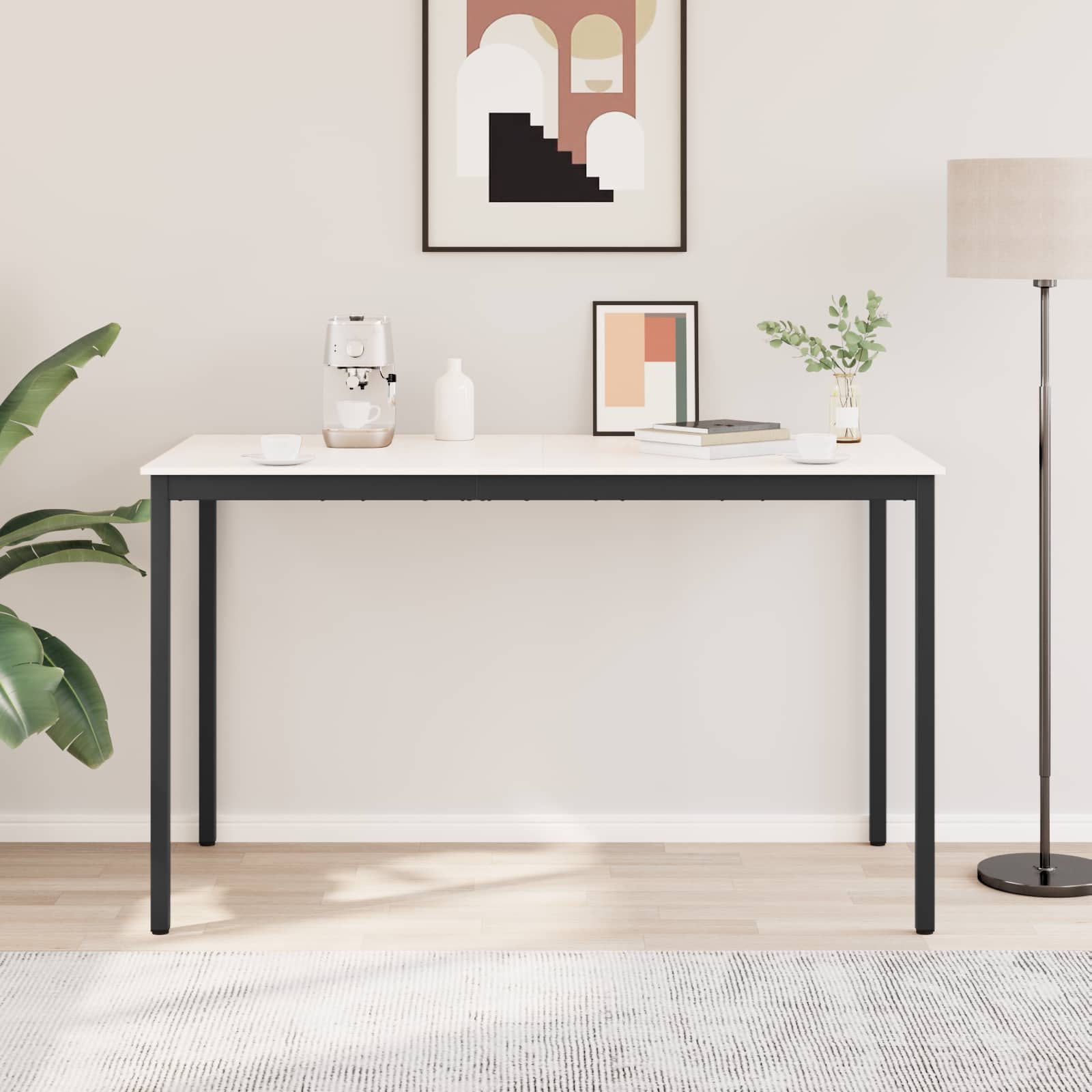 Stol za bar Bijelo 180 x 90 x 105 cm Čvrsto borovo drvo
