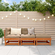 Sekcionalna sofa Vosak Smeđa 183 x 61 x 62 cm Masivna borovina