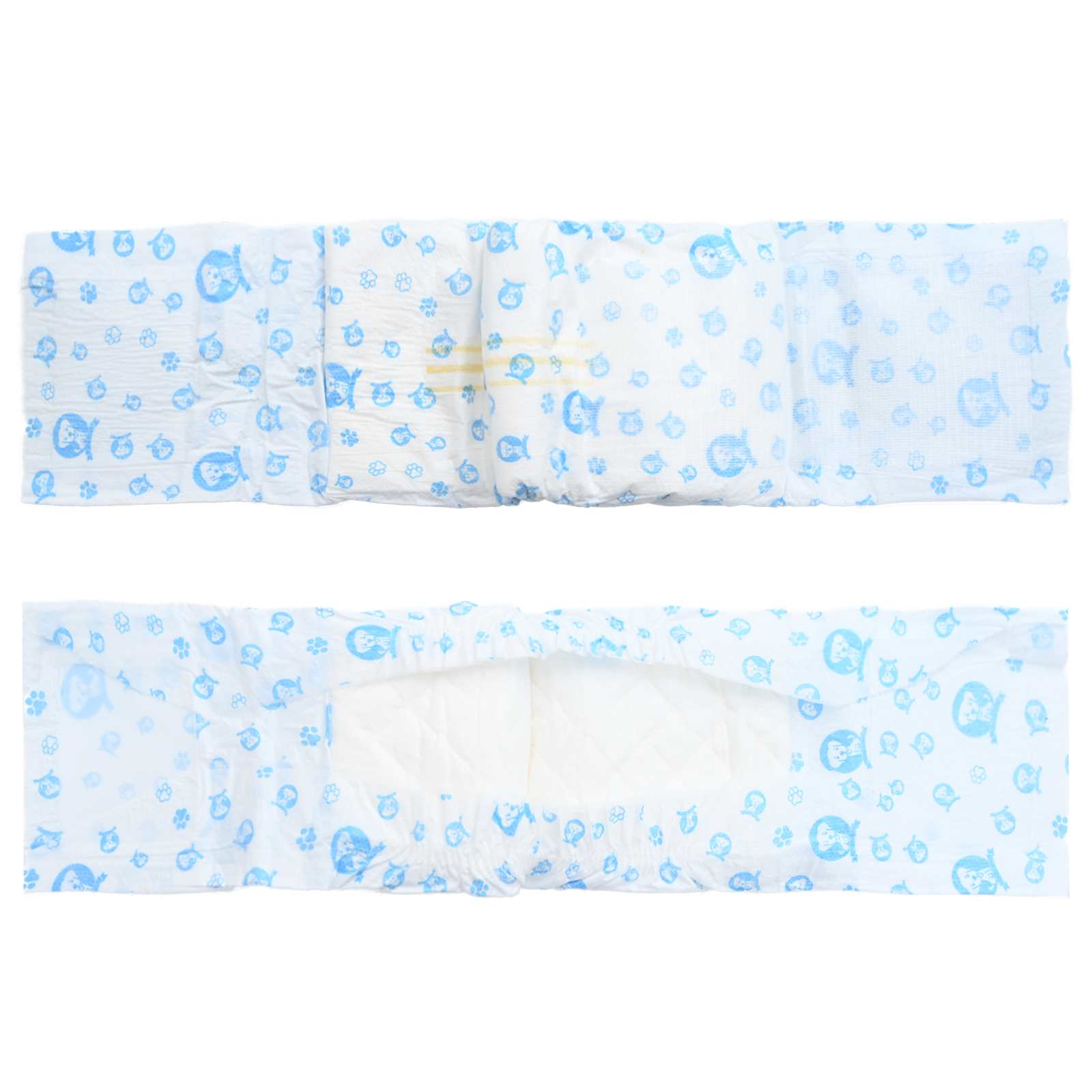 Jednokratna pelena za muške pse 30 pcs Bijeli M