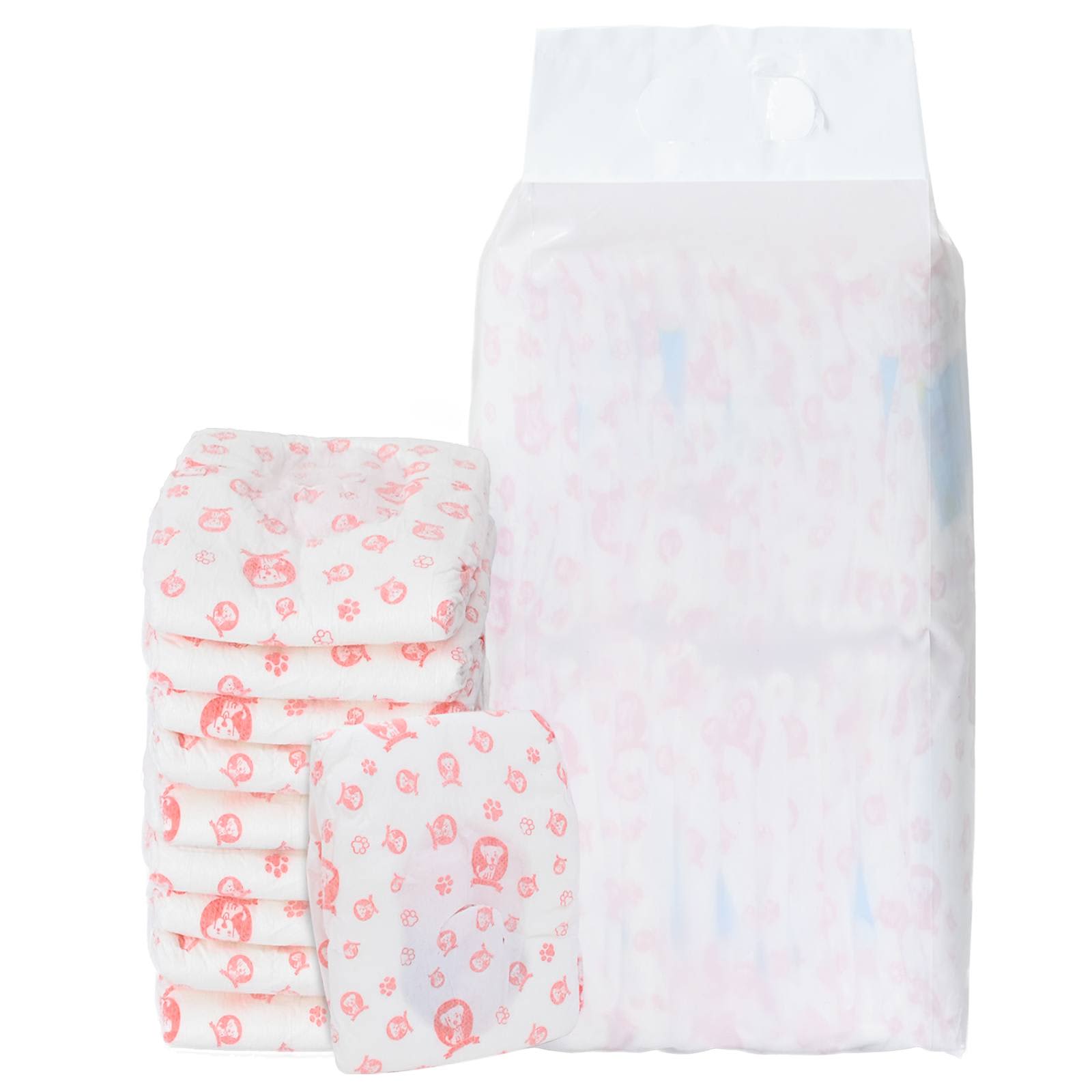 Jednokratna pelena za pse ženke 30 pcs Bijeli M