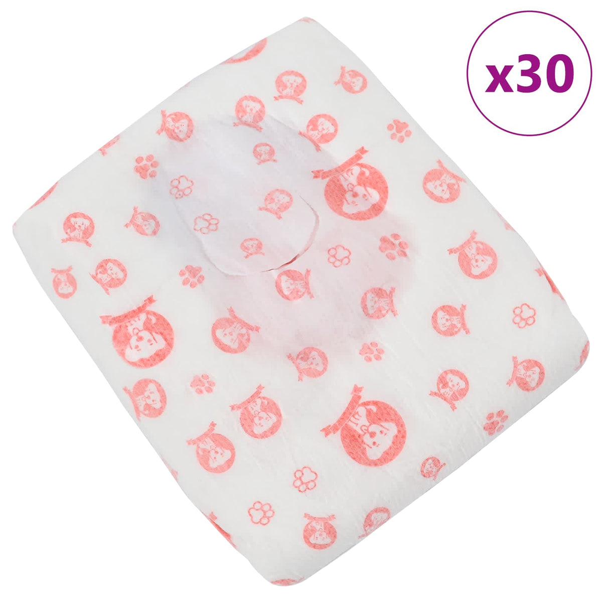 Jednokratna pelena za pse ženke 30 pcs Bijeli M