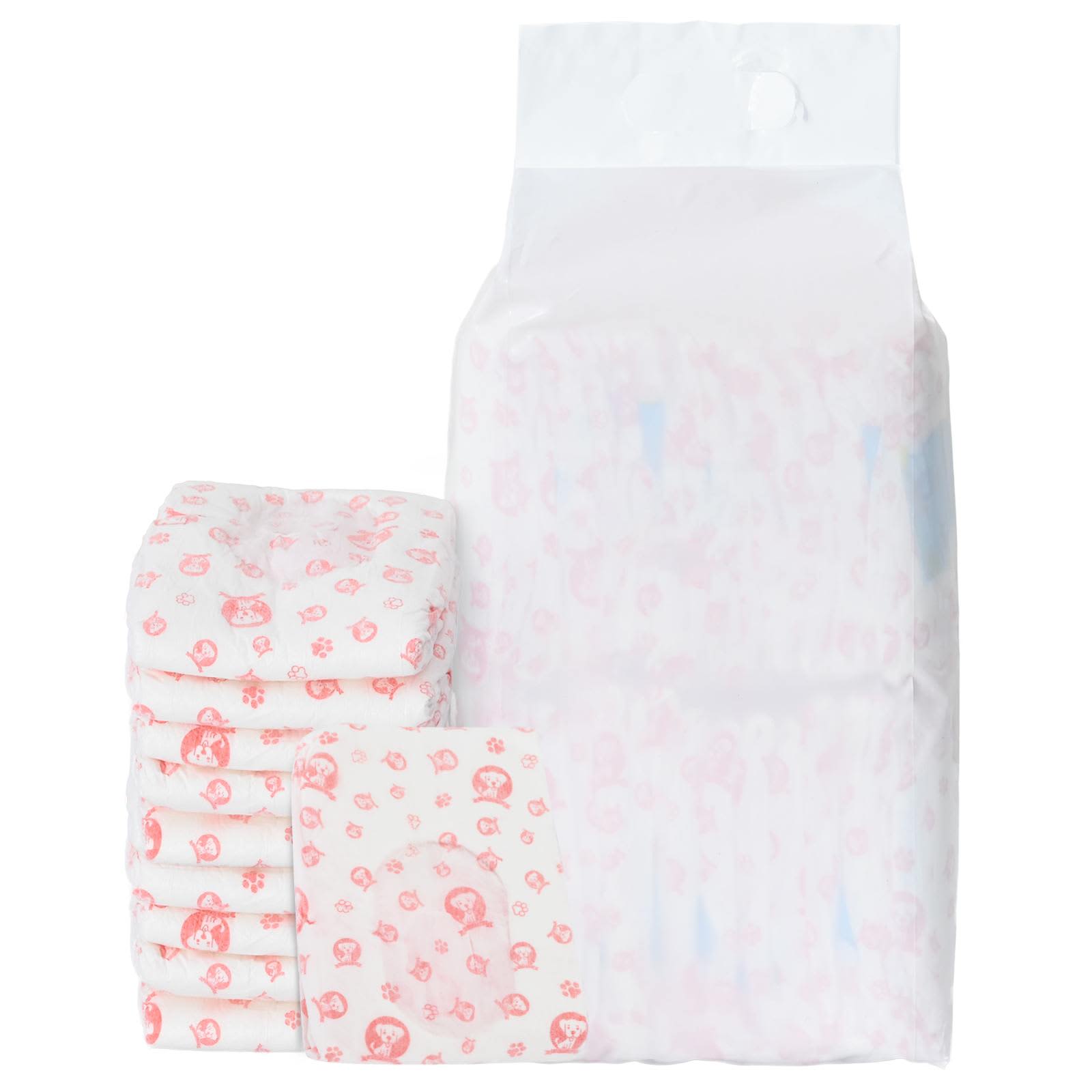 Jednokratna pelena za pse ženke 30 pcs Bijeli L